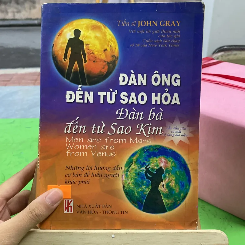 ĐÀN ÔNG ĐẾN TỪ SAO HỎA – ĐÀN BÀ ĐẾN TỪ SAO KIM – Tiến sĩ John Gray (Sách tâm lý học - giới tính) AB
