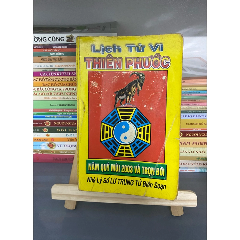 Sách Lịch tử vi Thiên Phước năm Quý Mùi 2003 và trọn đời Nhà Lý Số Lư Trung Tử biên soạn (Sách tôn giáo - tâm linh) AB