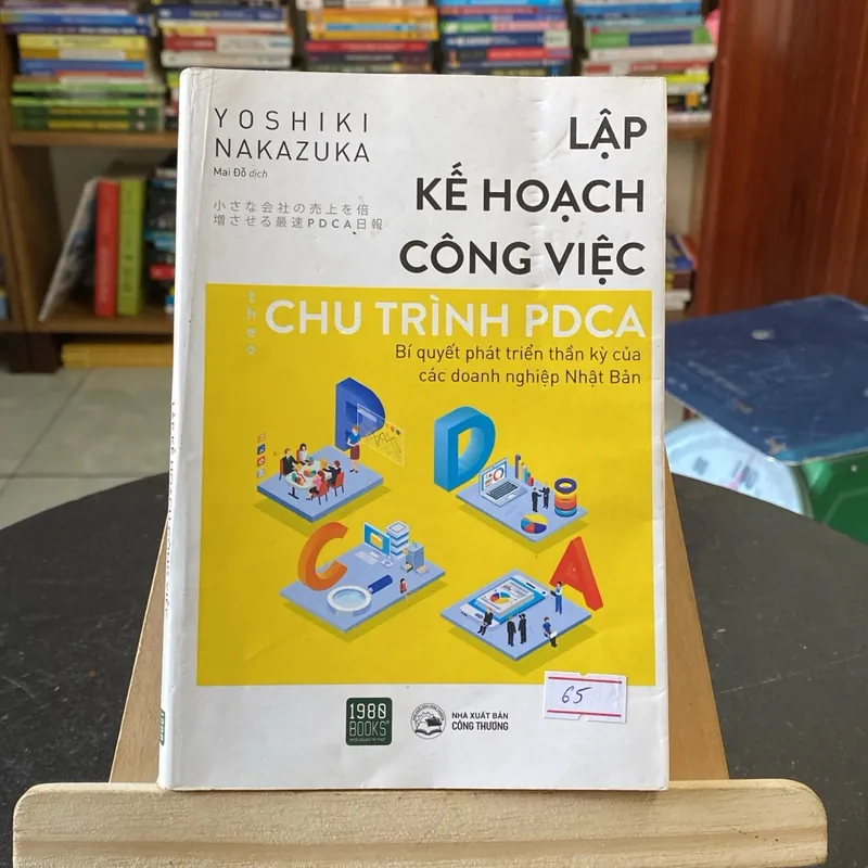 Lập kế hoạch công việc theo chu trình PDCA-tác giả Yoshiki Nakazuka (Sách kỹ năng) AB