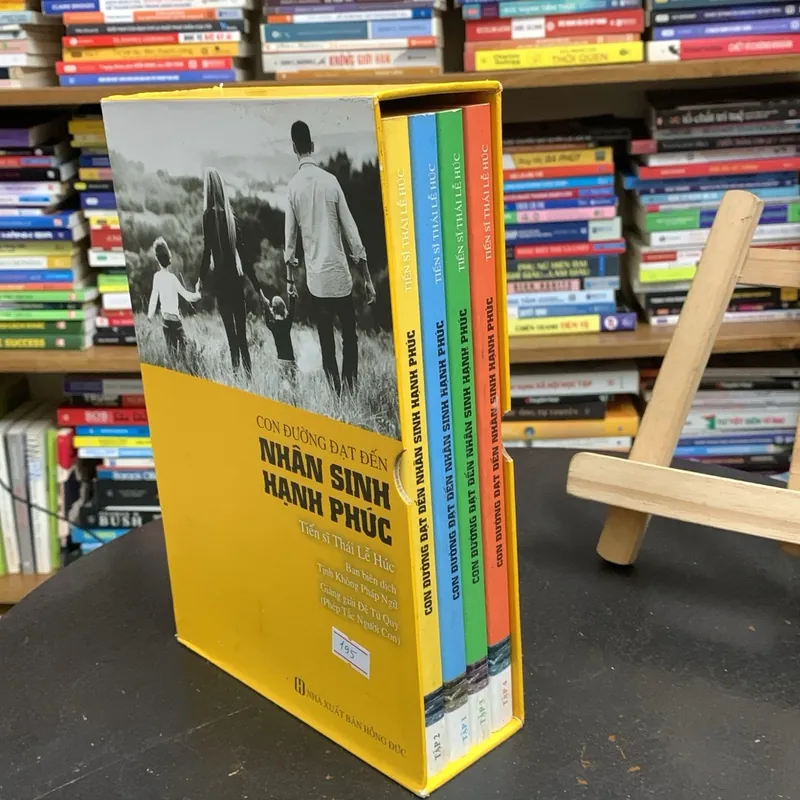 Boxset Con đường đạt đến nhân sinh hạnh phúc (4 tập)-Tiến sĩ Thái Lễ Húc (Sách lịch sử - triết học) AB
