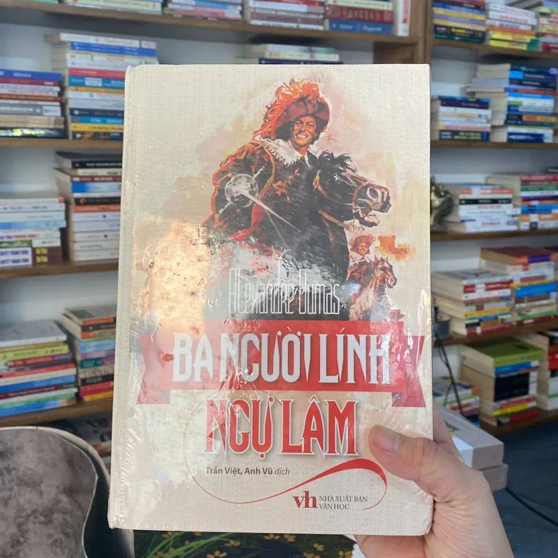 Sách Ba người lính ngự lâm (Sách văn học) AB