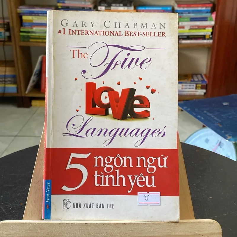 5 ngôn ngữ tình yêu-tác giả Gary Chapman (Sách văn học) AB