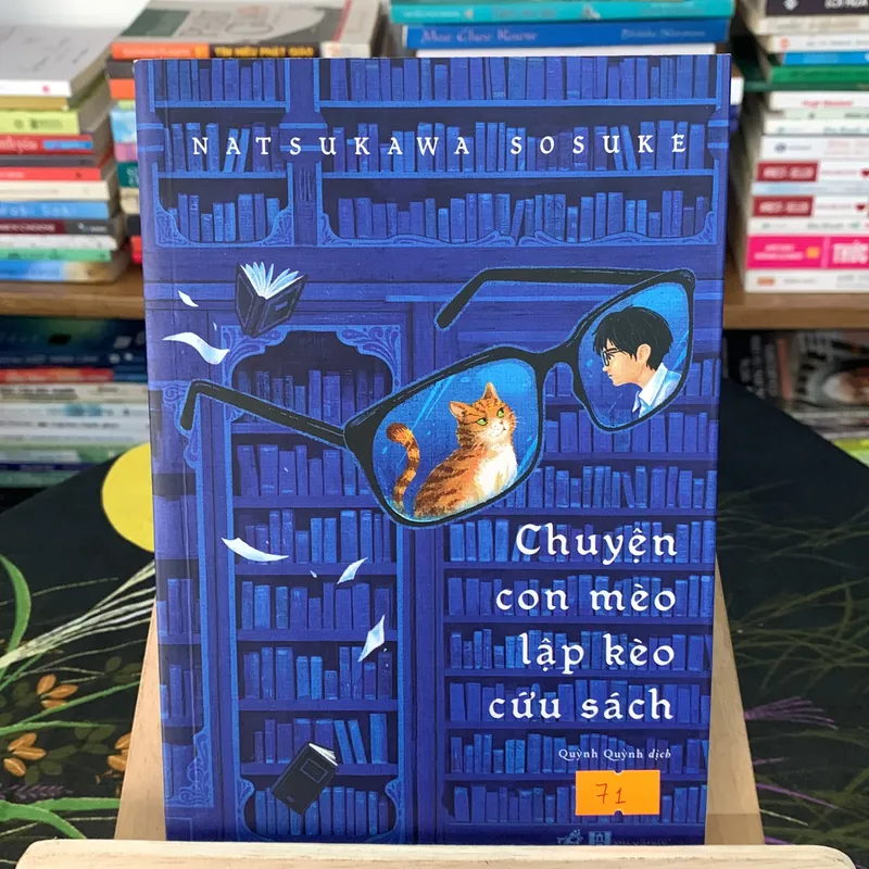 Chuyện con mèo lập kèo cứu sách - Natsukawa Sosuke (Văn học nước ngoài) AB
