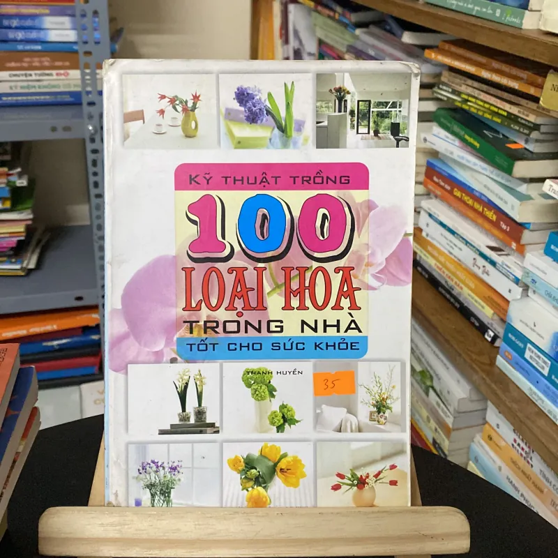 Kỹ thuật trồng 100 loại hoa trong nhà tốt cho sức khỏe (Sách Y học - Sức khỏe - Thể thao) AB