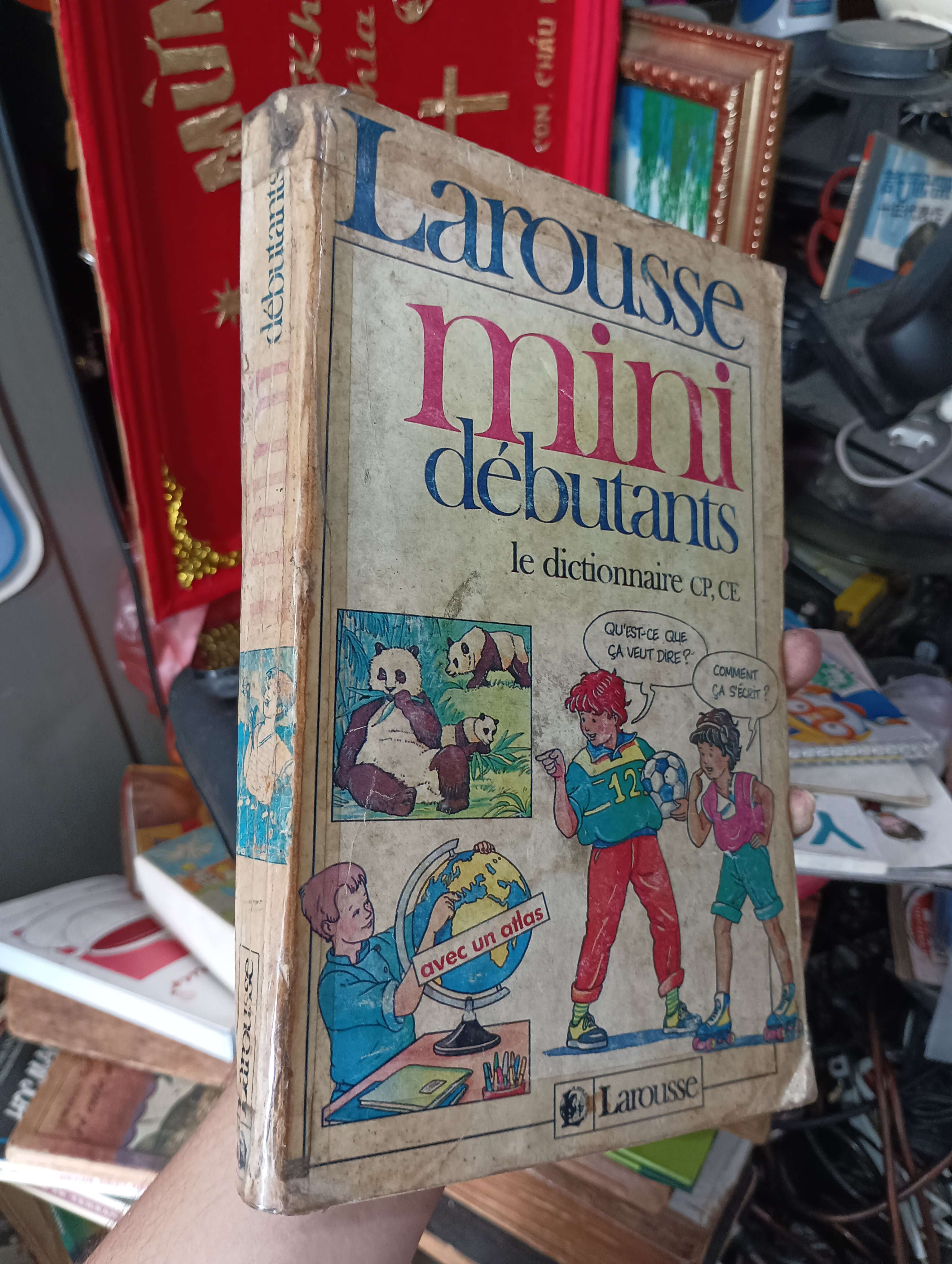 Larousse mini débutants: le dictionnaire CP, CE - Larousse 1990 (Sách ngoại) KSX