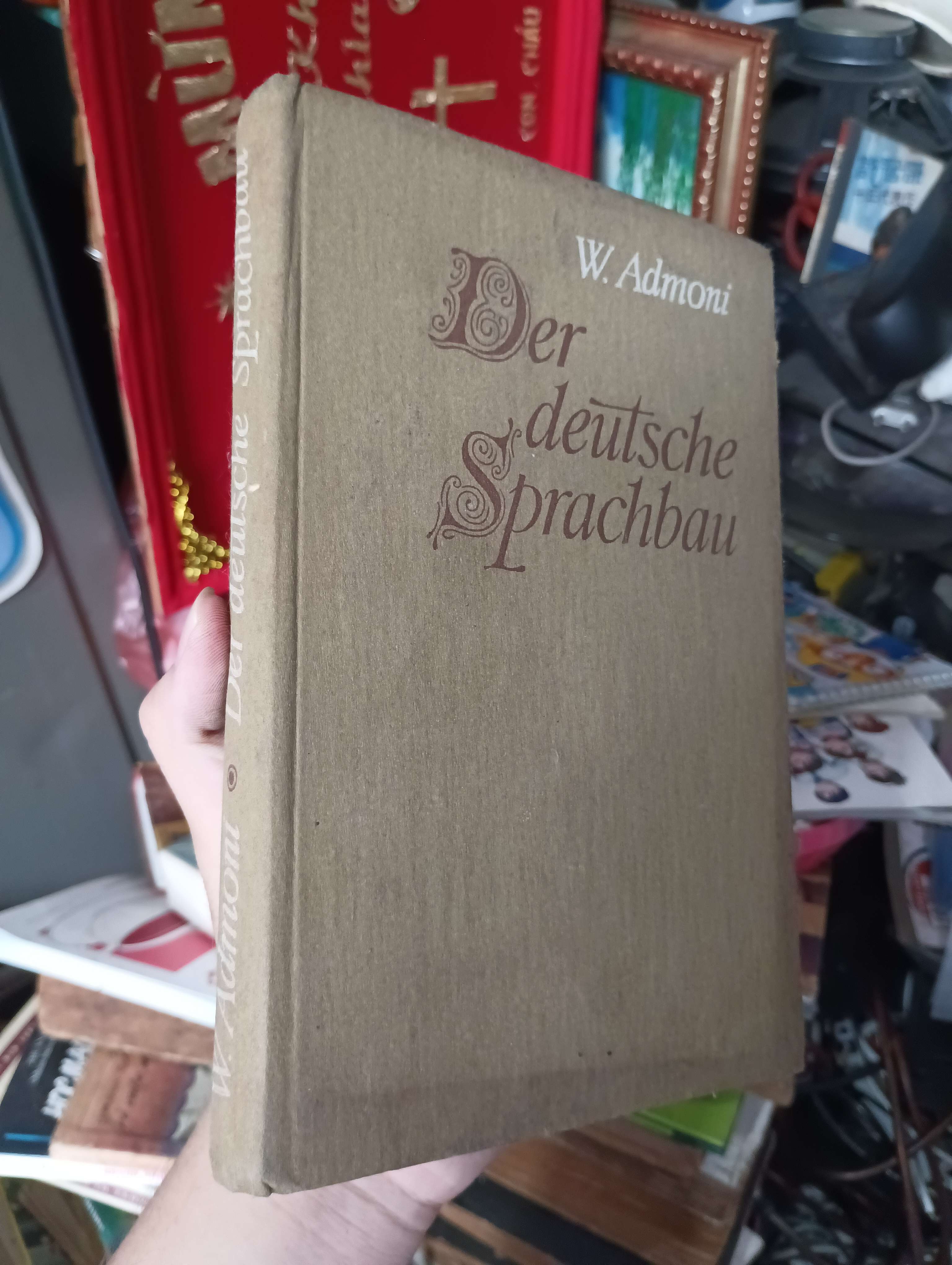 Der deutsche Sprachbau - W. Admoni 1986 (Sách học ngoại ngữ khác) KSX