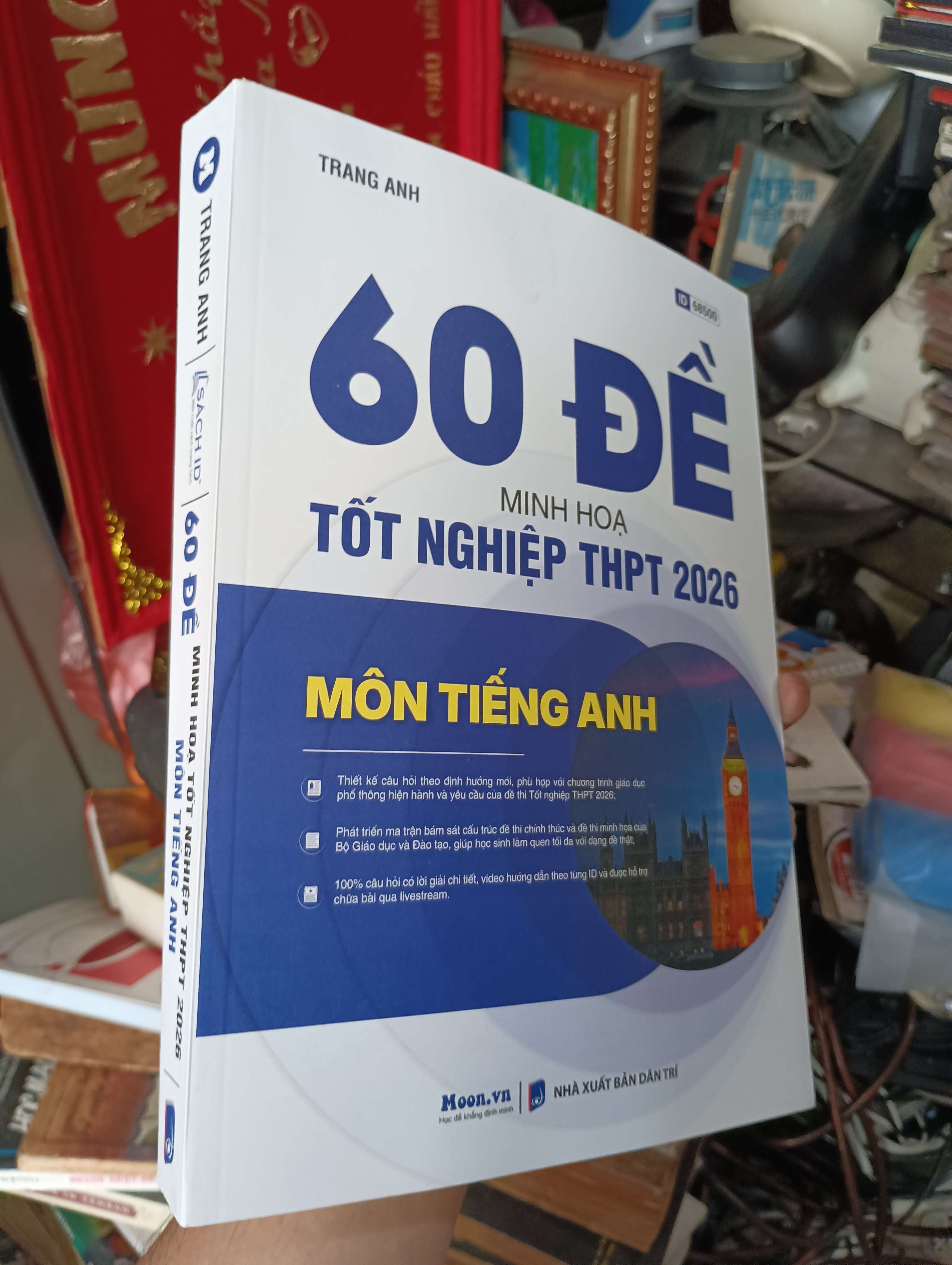 60 đề minh họa tốt nghiệp THPT 2026 - Môn Tiếng Anh 2026 (Tham khảo - luyện thi) KSX
