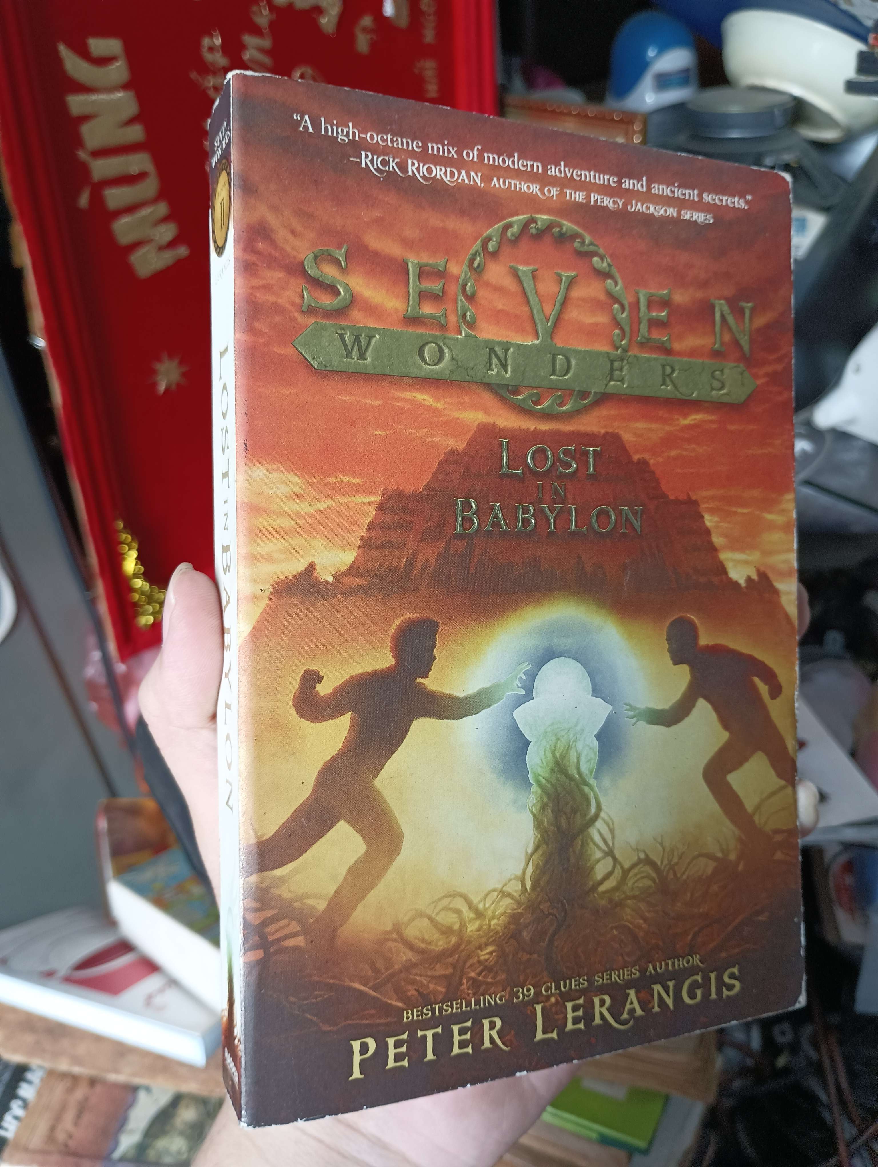 Seven Wonders: Lost in Babylon - Peter Lerangis 2013 (Sách ngoại) KSX