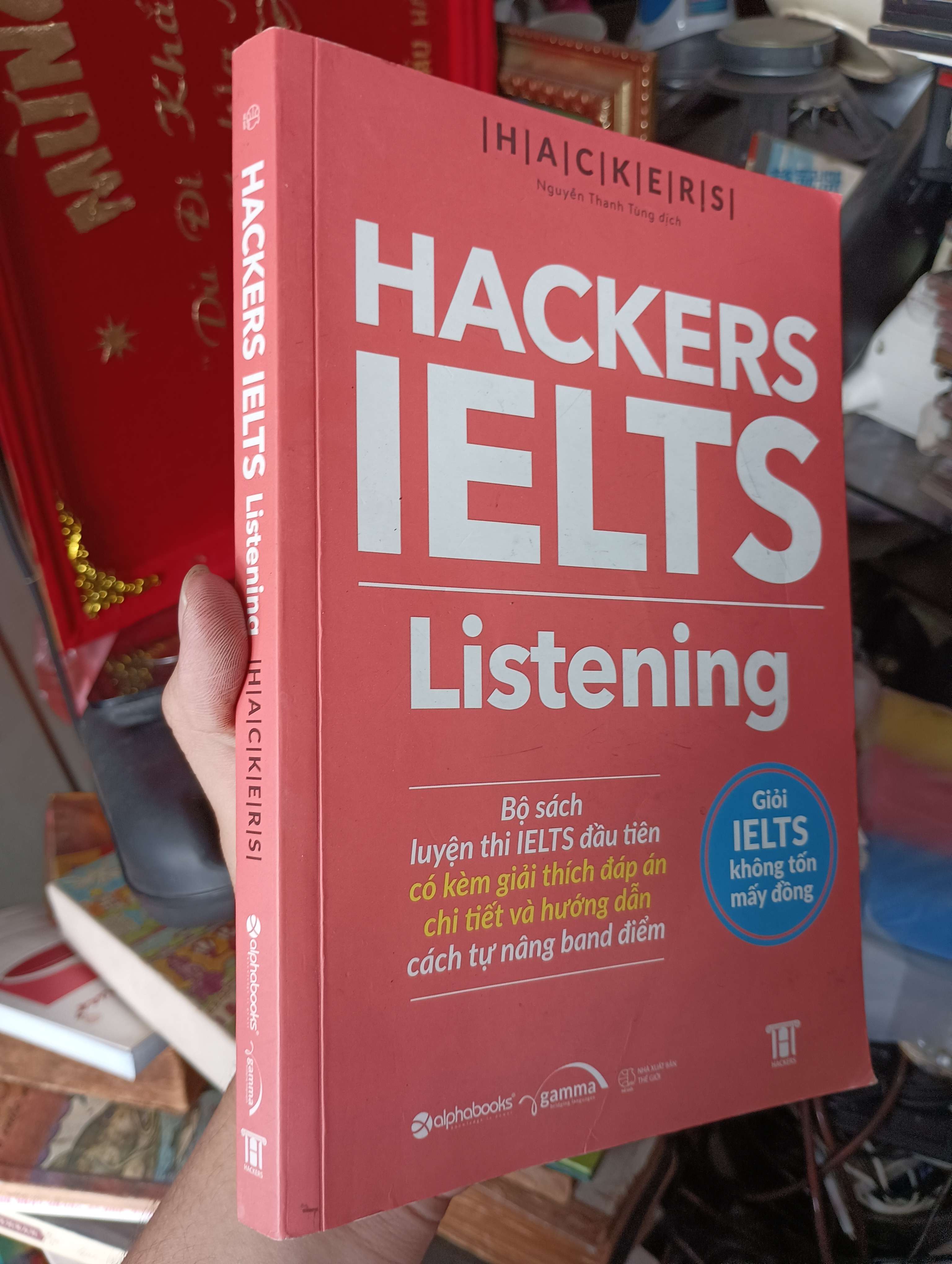 Hackers IELTS Listening - Nguyễn Thanh Tùng 2020 (Sách tự học tiếng Anh) KSX