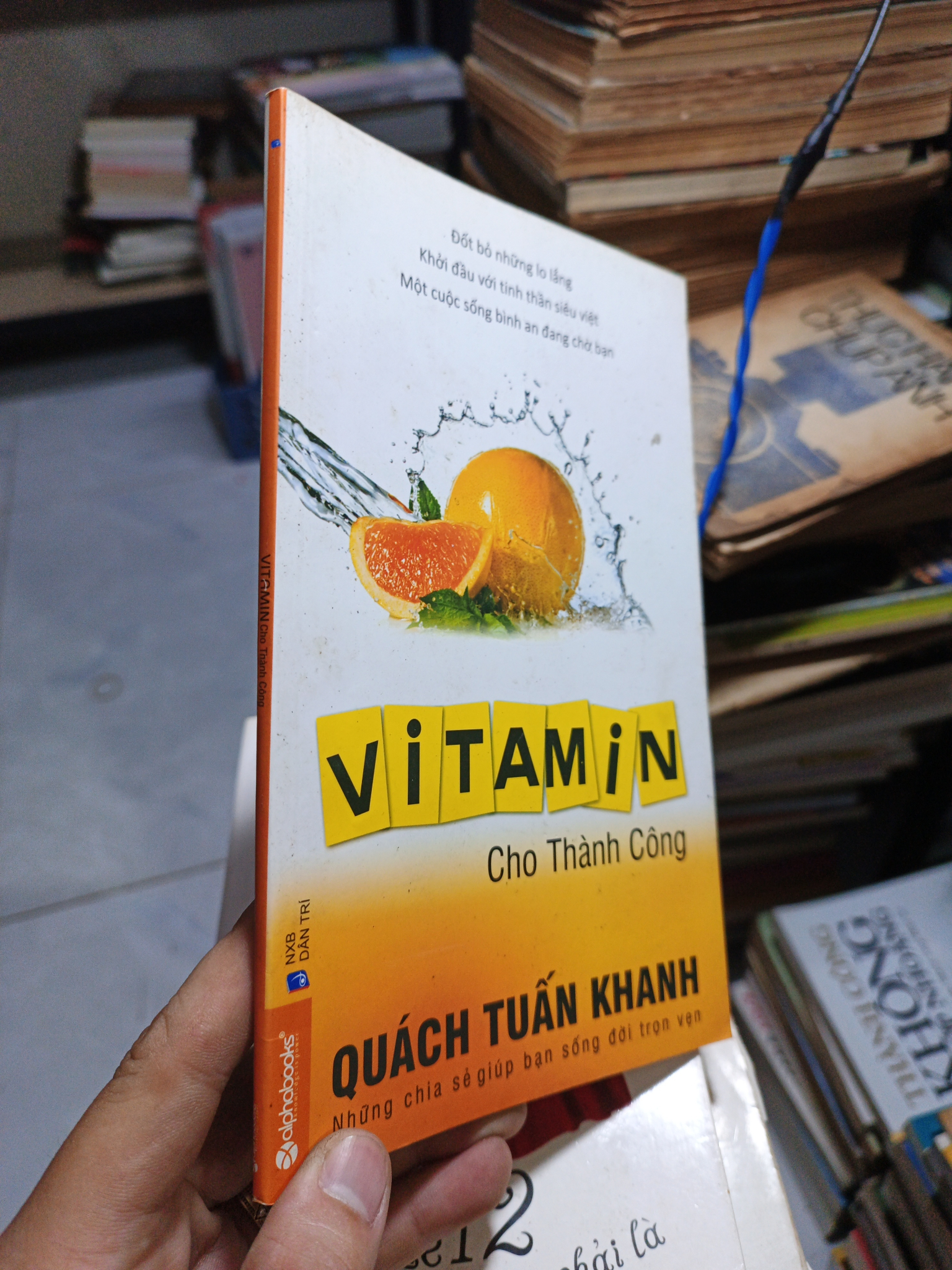Vitamin Cho Thành Công - Quách Tuấn Khanh 2013 mới 80% ố nhẹ (Sách Y học - Sức khỏe - Thể thao) HCM