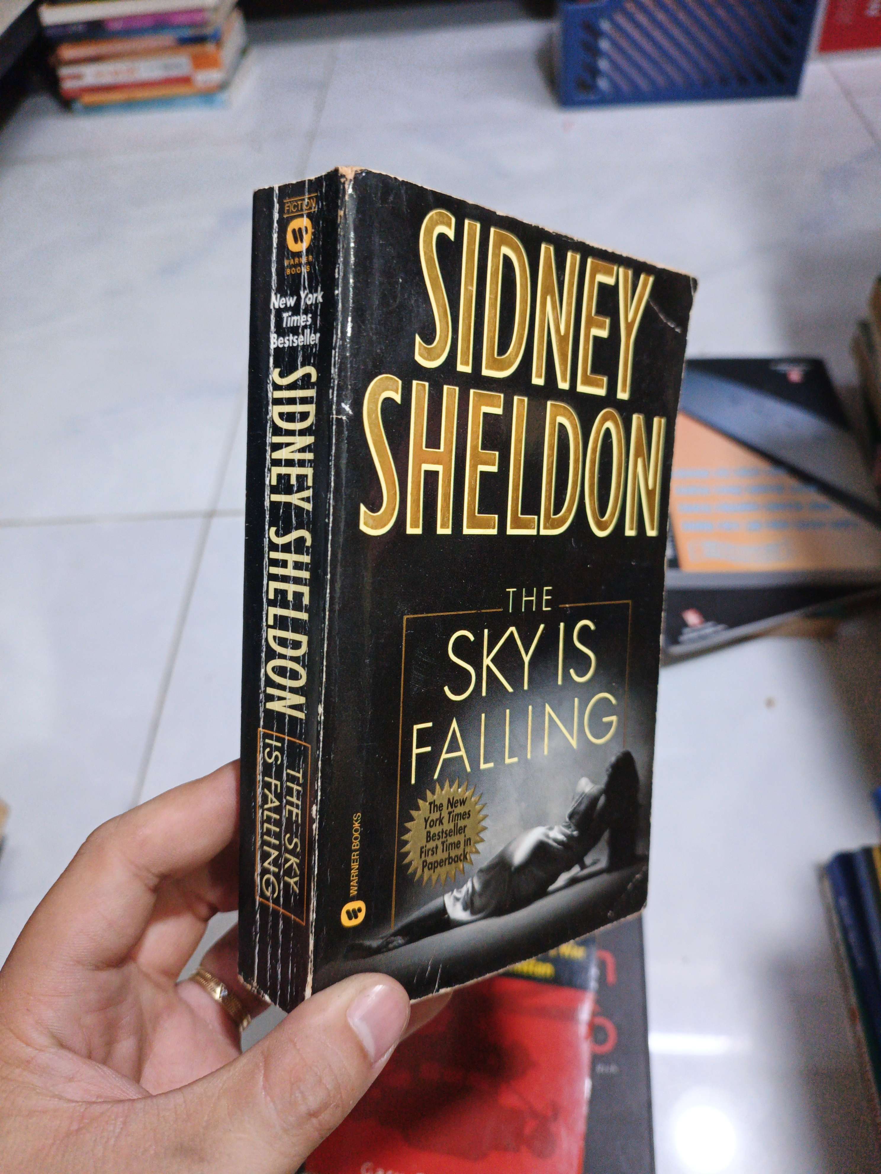 The Sky Is Falling - Sidney Sheldon mới 80% ố (Sách ngoại) HCM.TN