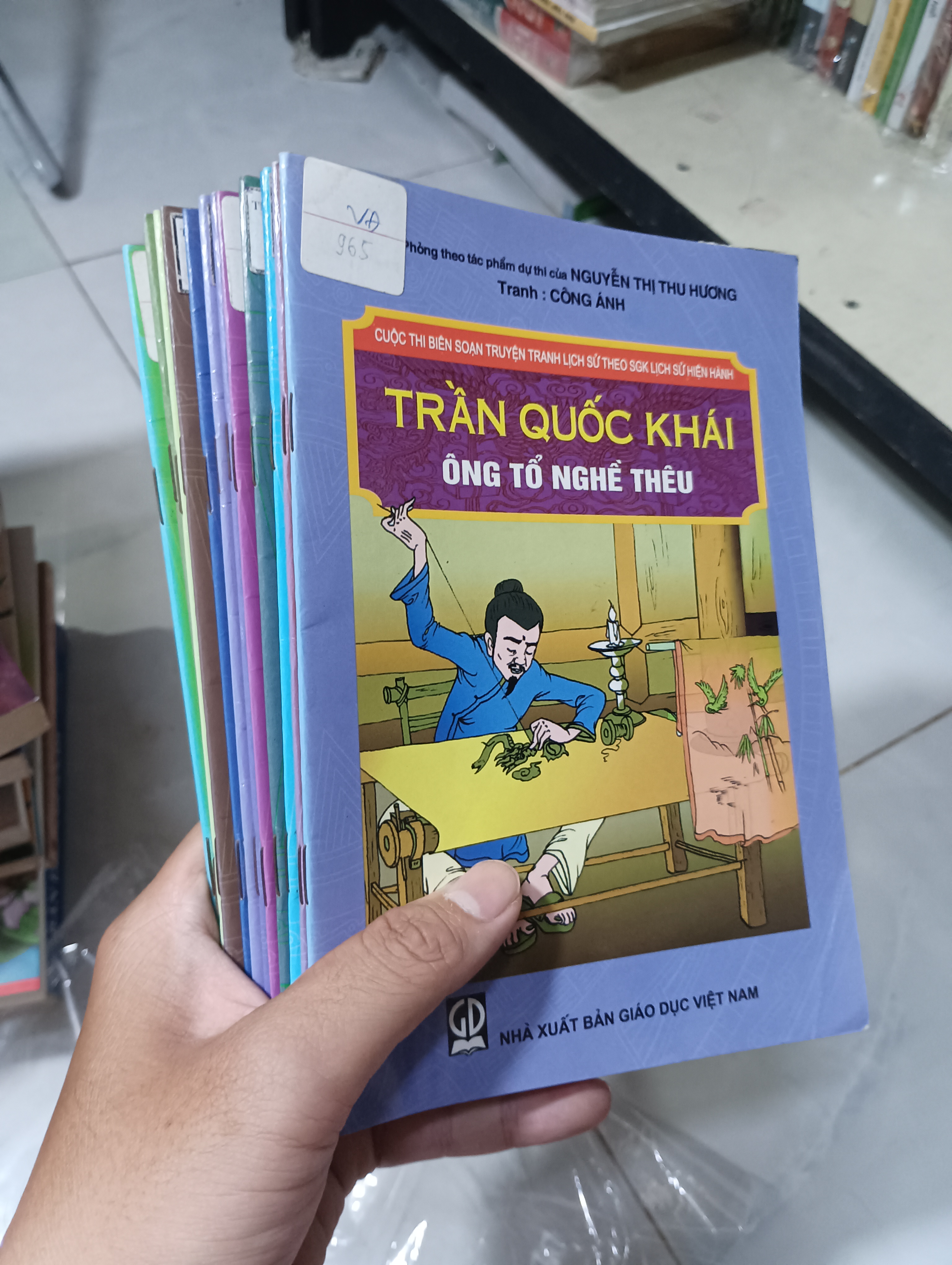 13 cuốn Truyện tranh lịch sử theo SGK hiện hành 80% có viết (Truyện tranh ) HCM