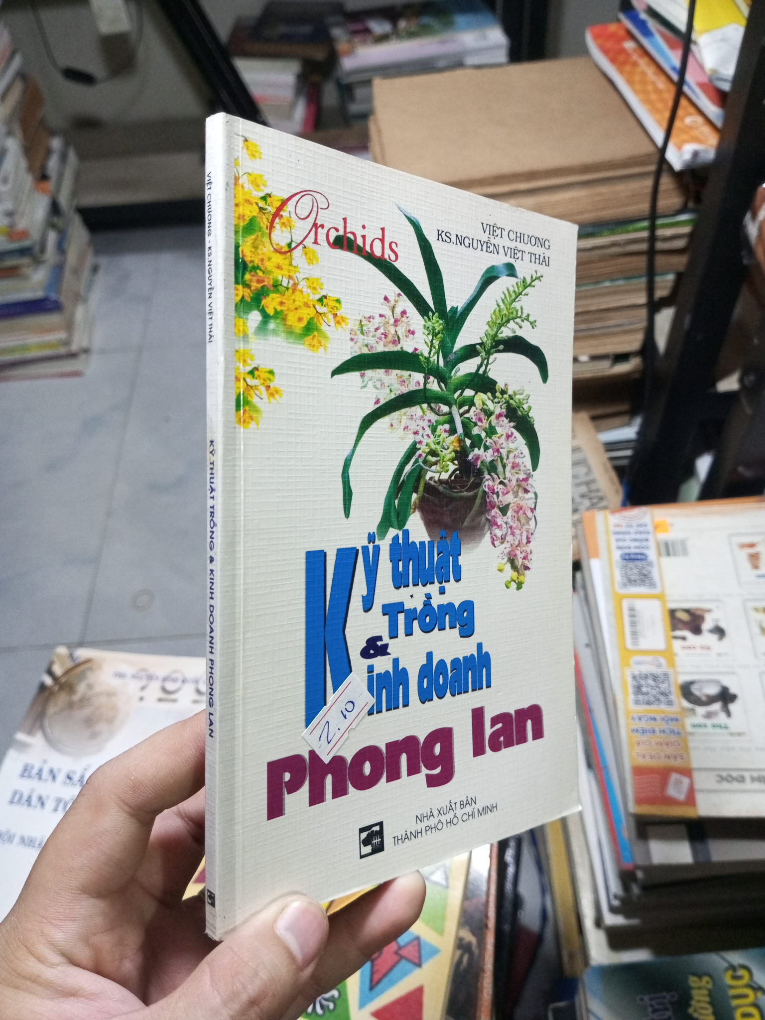 Kỹ Thuật Trồng & Kinh Doanh Phong Lan - Việt Chương, Nguyễn Việt Thái 2004 mới 80% ố nhẹ (Sách kiến thức tổng hợp) HCM
