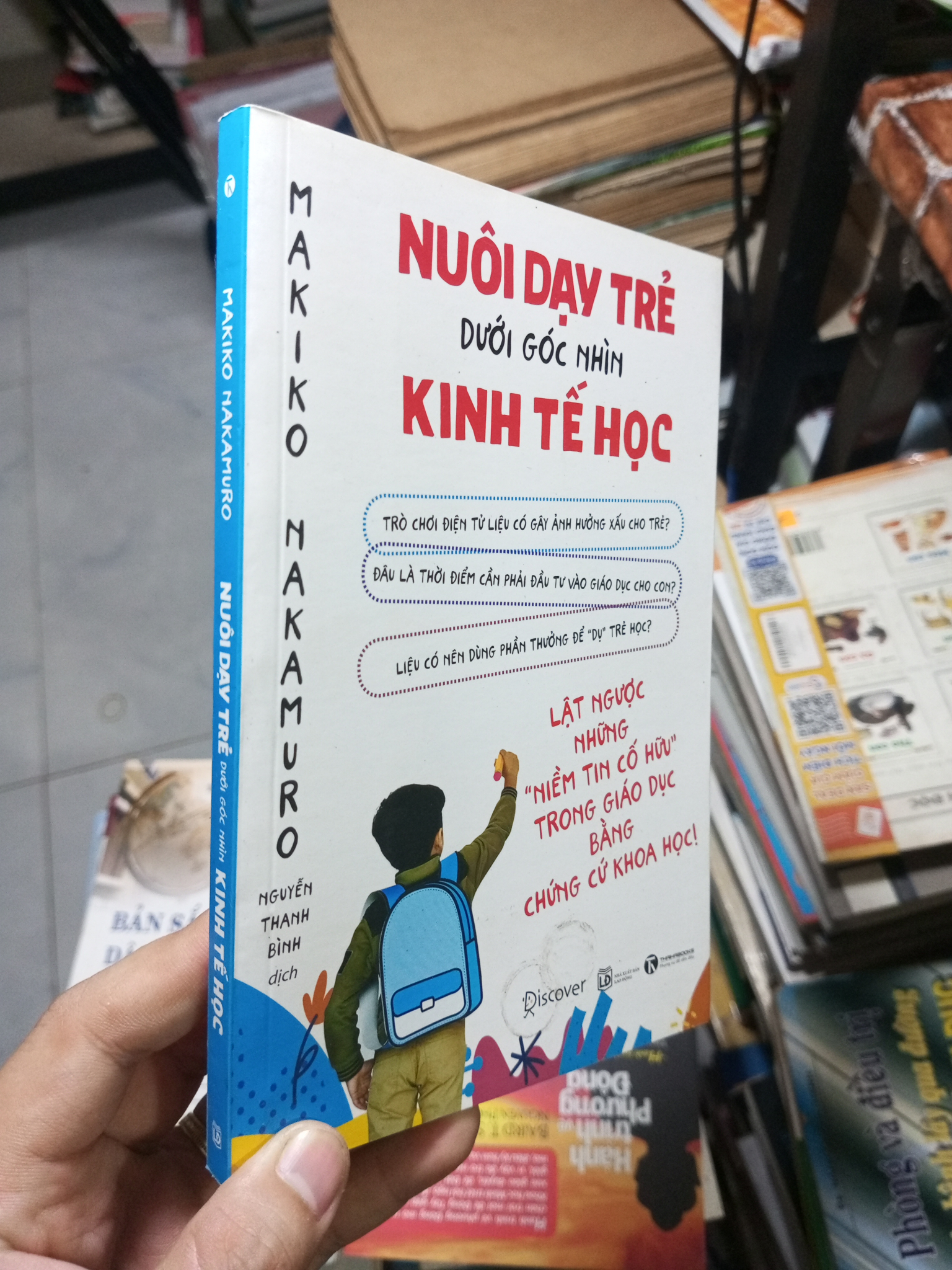 Nuôi Dạy Trẻ Dưới Góc Nhìn Kinh Tế Học - Makiko Nakamuro 2020 mới 90% (Sách làm cha mẹ) HCM