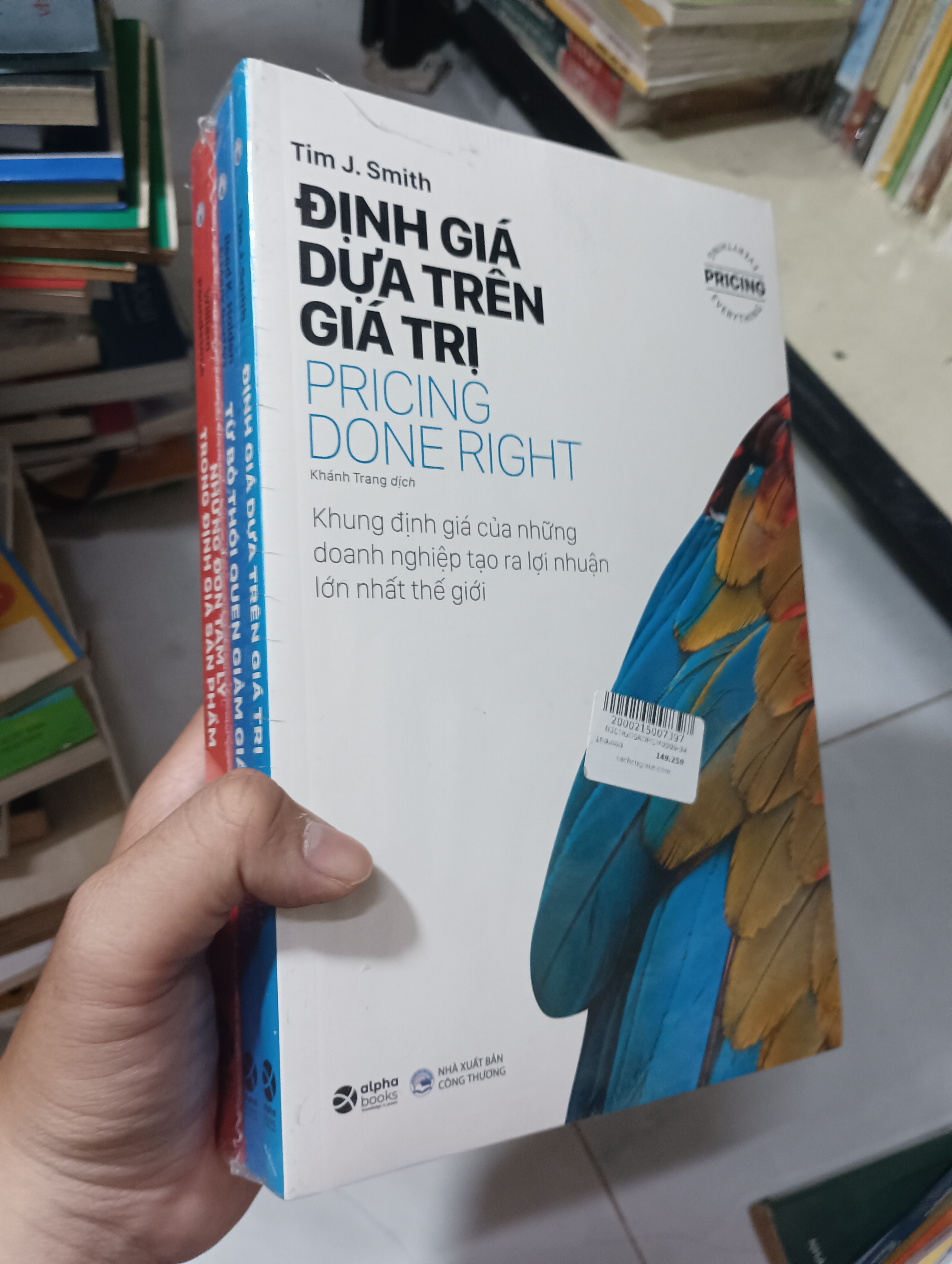 3 cuốn định giá dựa trên giá trị mới 100% (Kinh doanh - Marketing) HCM