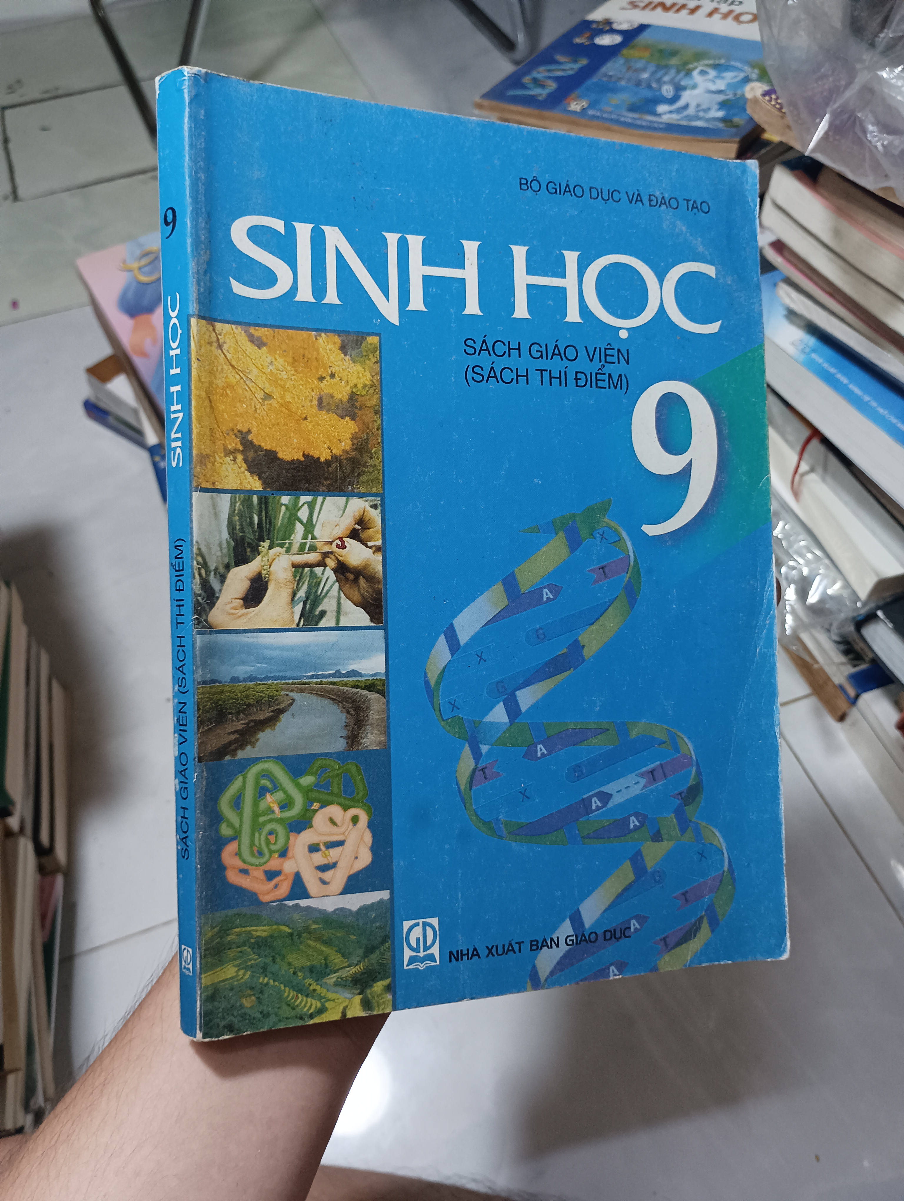 Sinh học 9 - Sách giáo viên (Sách thí điểm) 2003 80% ố (Giáo khoa) HCM
