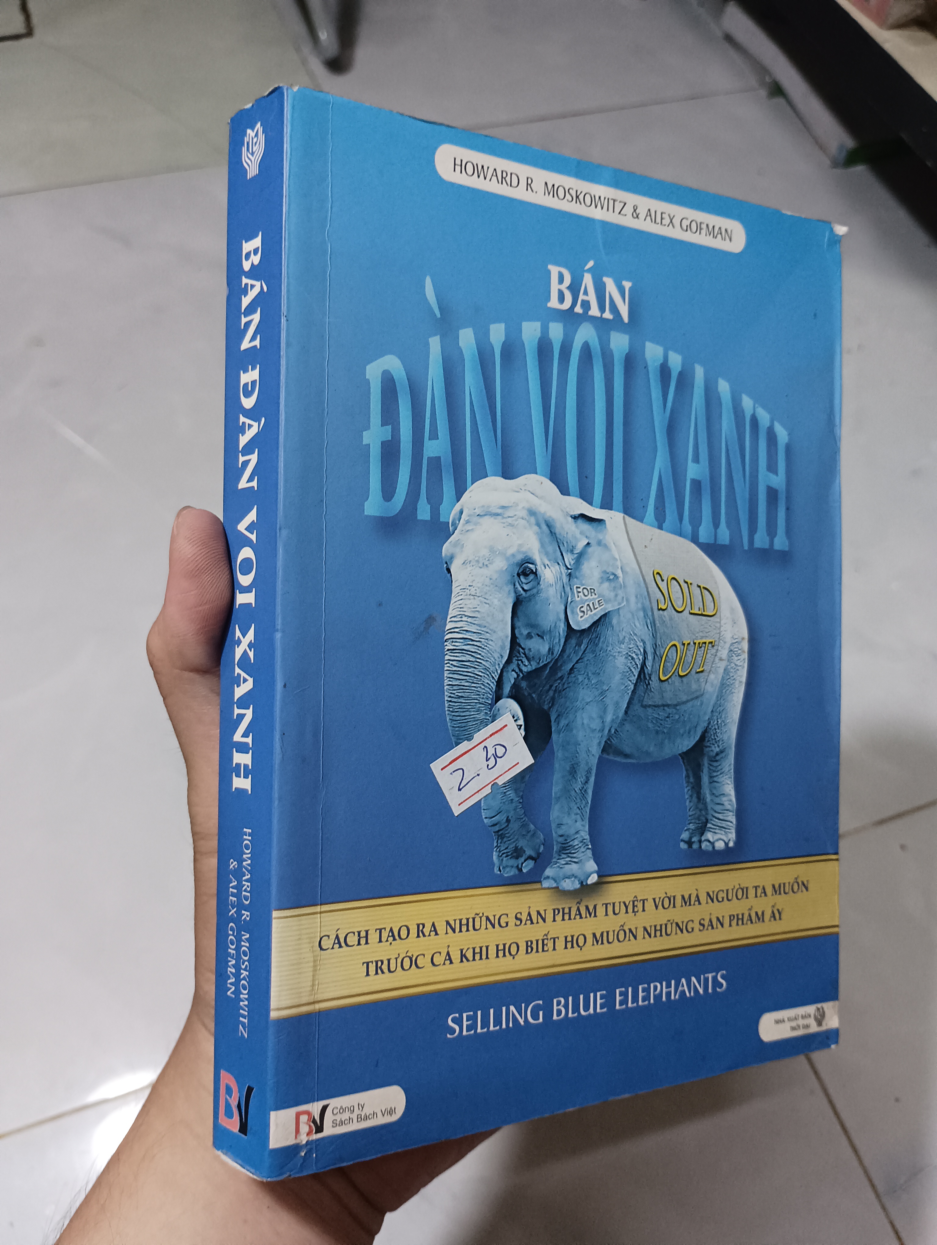 Selling Blue Elephants (Bán đàn voi xanh) - Howard R. Moskowitz & Alex Gofman 2012 80% (Kinh doanh - Marketing) HCM
