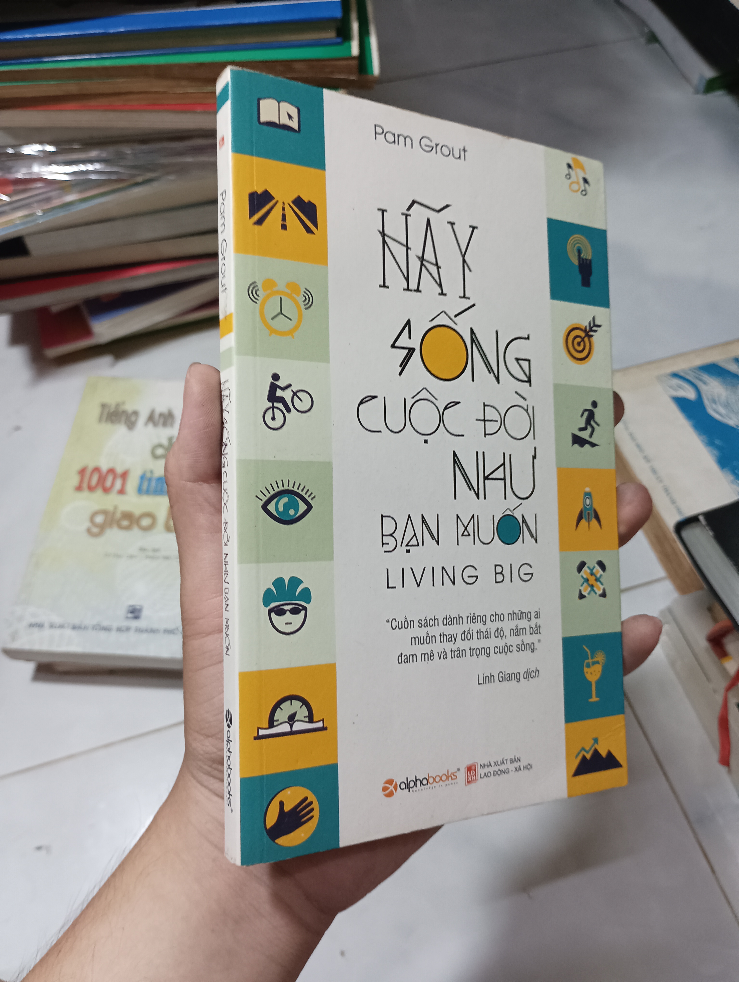 Hãy sống cuộc đời như bạn muốn (Living Big) - Pam Grout 2019 90% (Kỹ năng sống) HCM