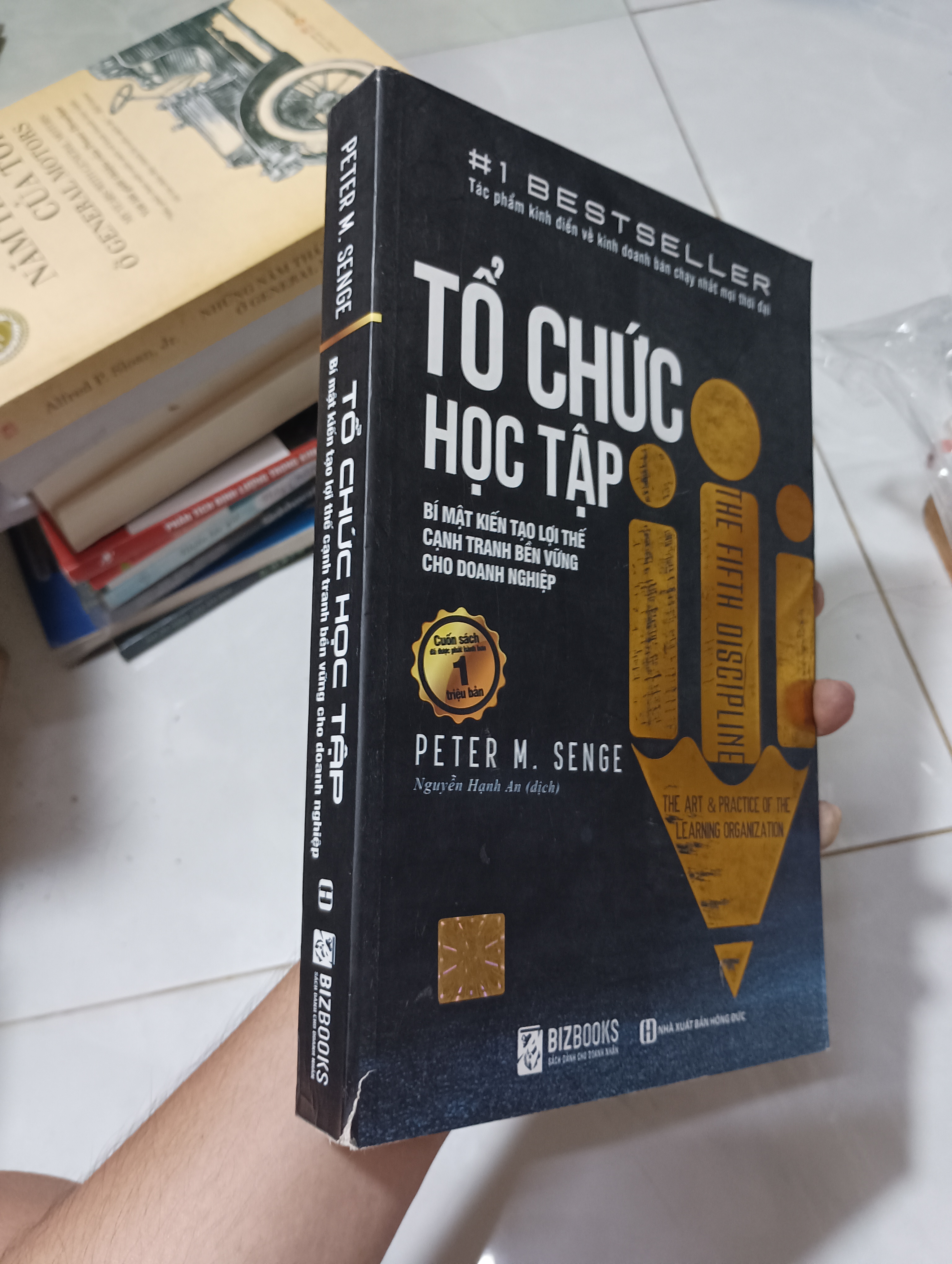 TỔ CHỨC HỌC TẬP (The Fifth Discipline) - Peter M. Senge 2019 90% (Kinh doanh - Marketing) HCM (NSX)