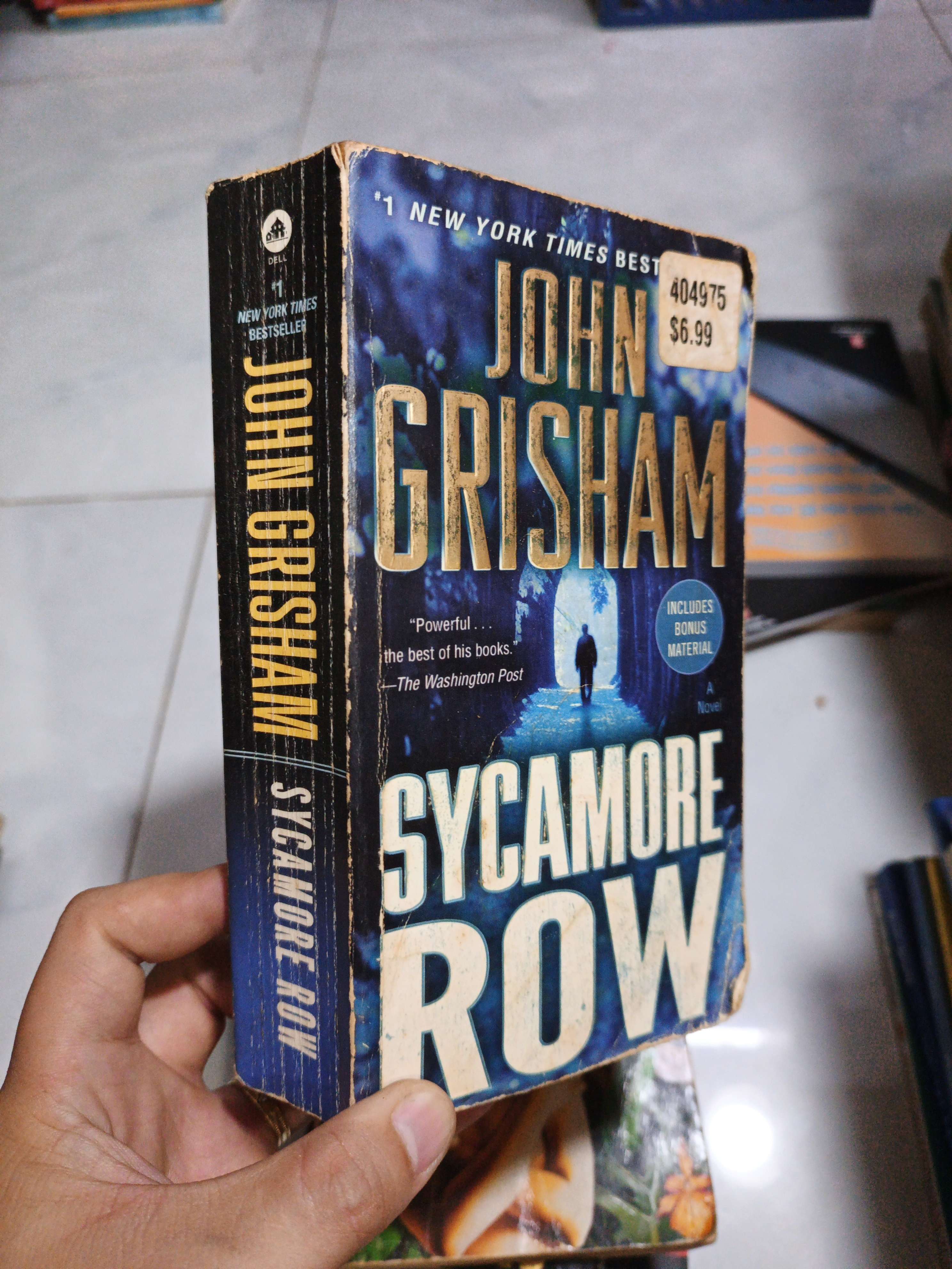 Sycamore Row - John Grisham mới 80% ố (Sách ngoại) HCM.TN
