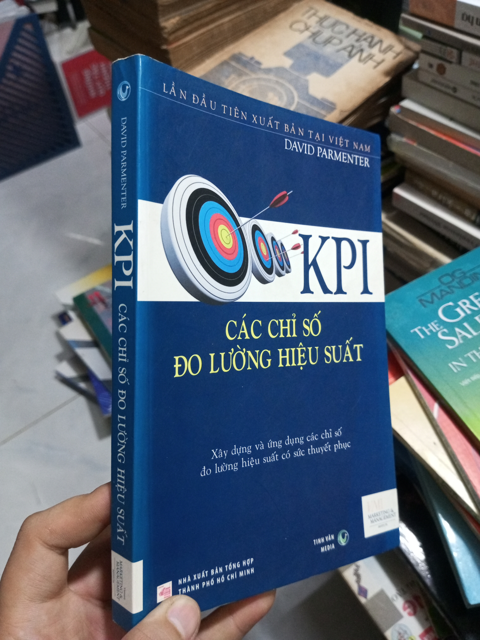 KPI Các Chỉ Số Đo Lường Hiệu Suất - David Parmenter 2009 mới 80% ố nhẹ (Kinh doanh - Marketing) HCM