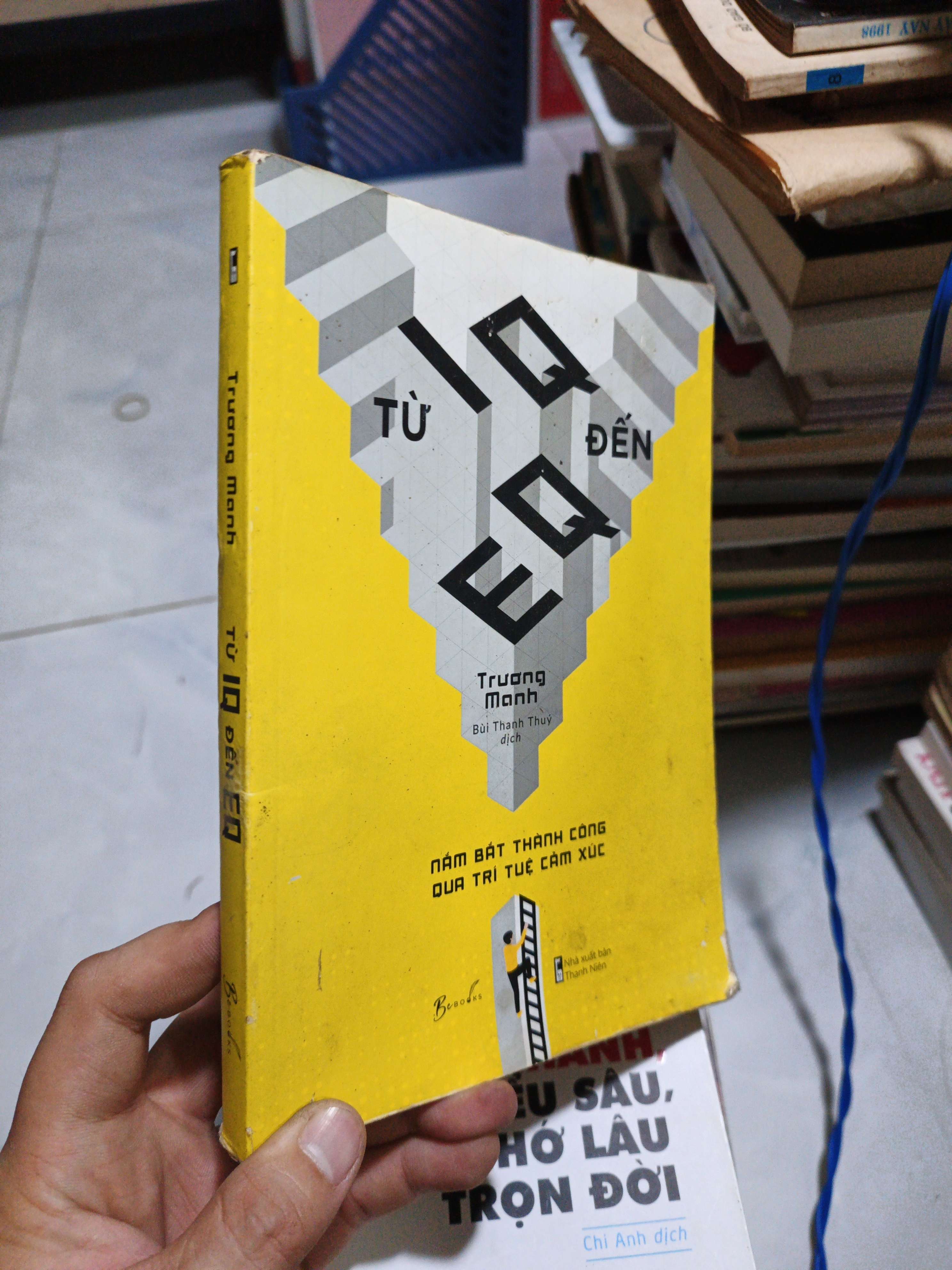 Từ IQ Đến EQ - Trương Manh 2021 mới 80% ố ẫm (Sách văn học) HCM