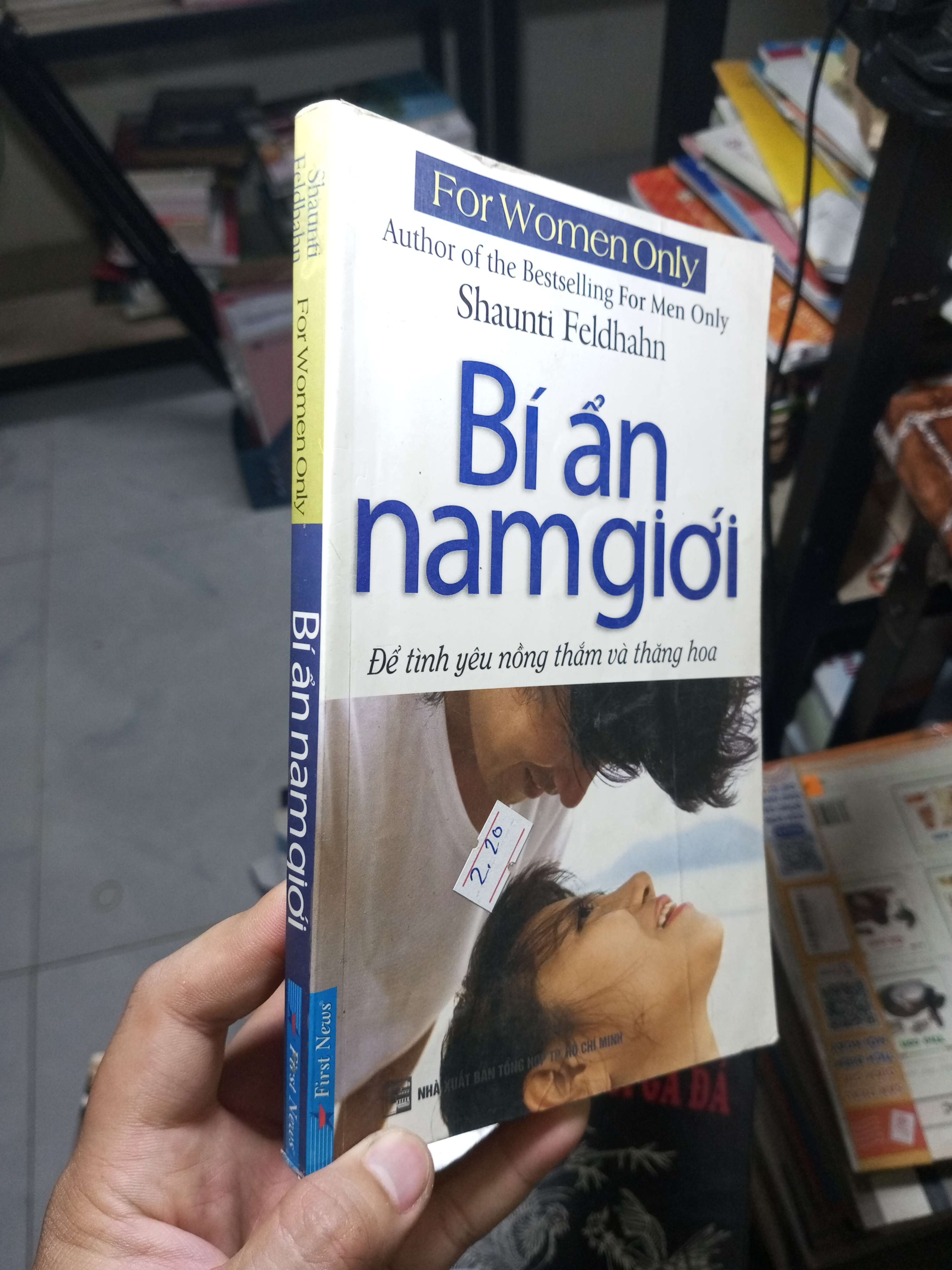 Bí Ẩn Nam Giới - Shaunti Feldhahn 2010 mới 80% (Sách văn học) HCM