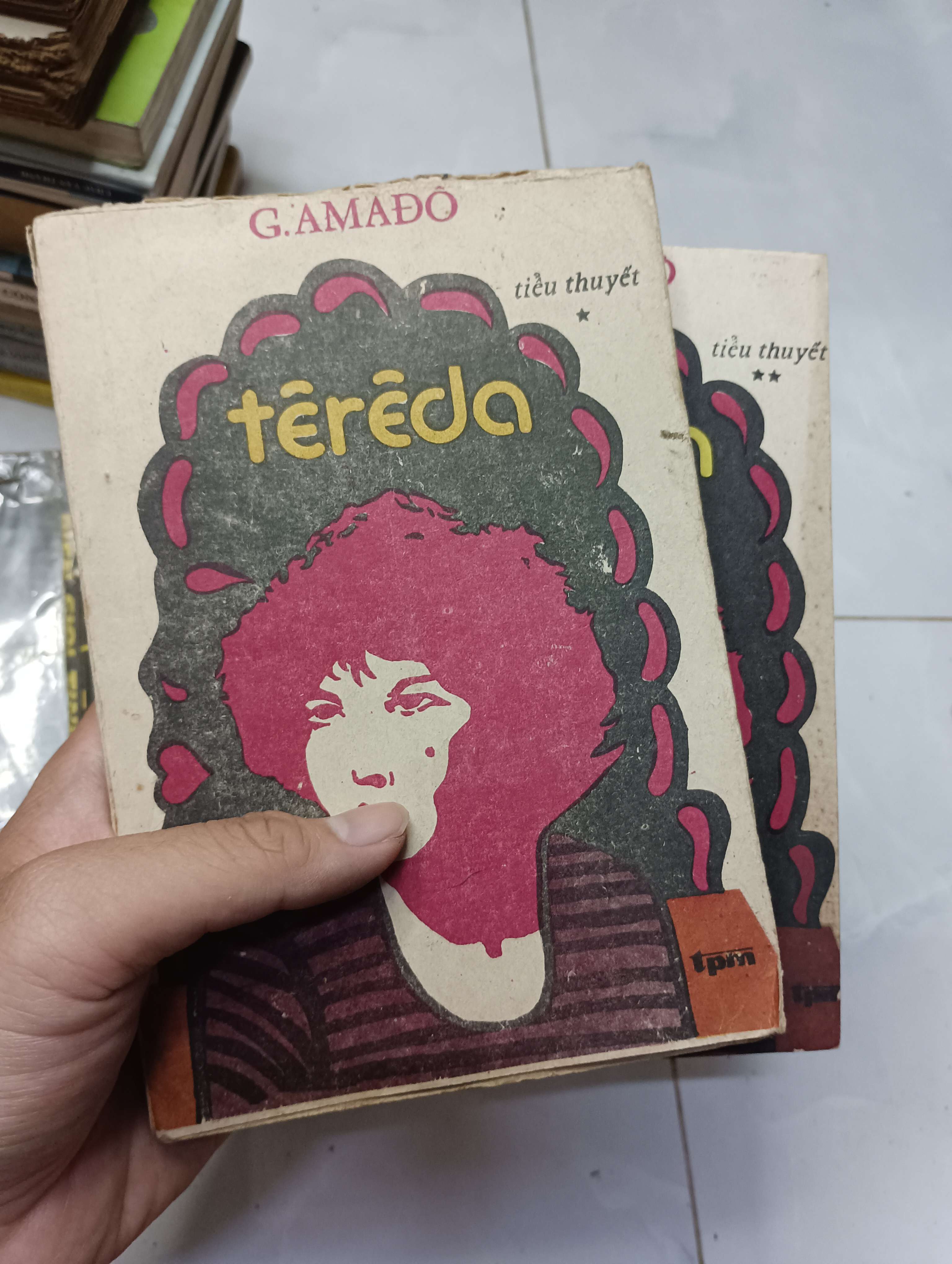 Têrêđa (Tập 1 & 2) - Jorge Amado 1986 70% bìa xấu (Tiểu Thuyết) HLSC