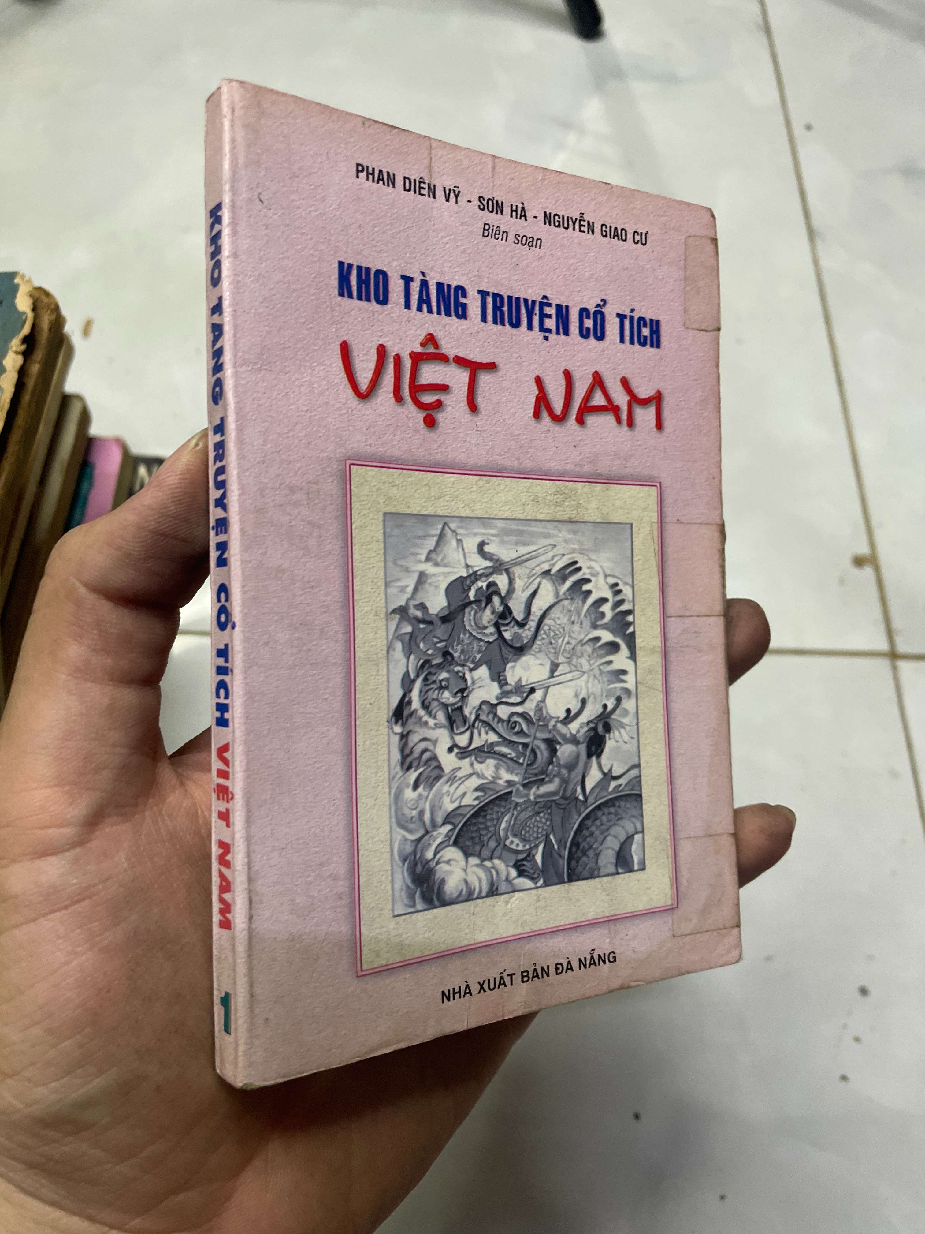 Kho tàng truyện cổ tích Việt Nam - Tập 1 2002 70% ố nhăn (Văn học Việt Nam) HLSC