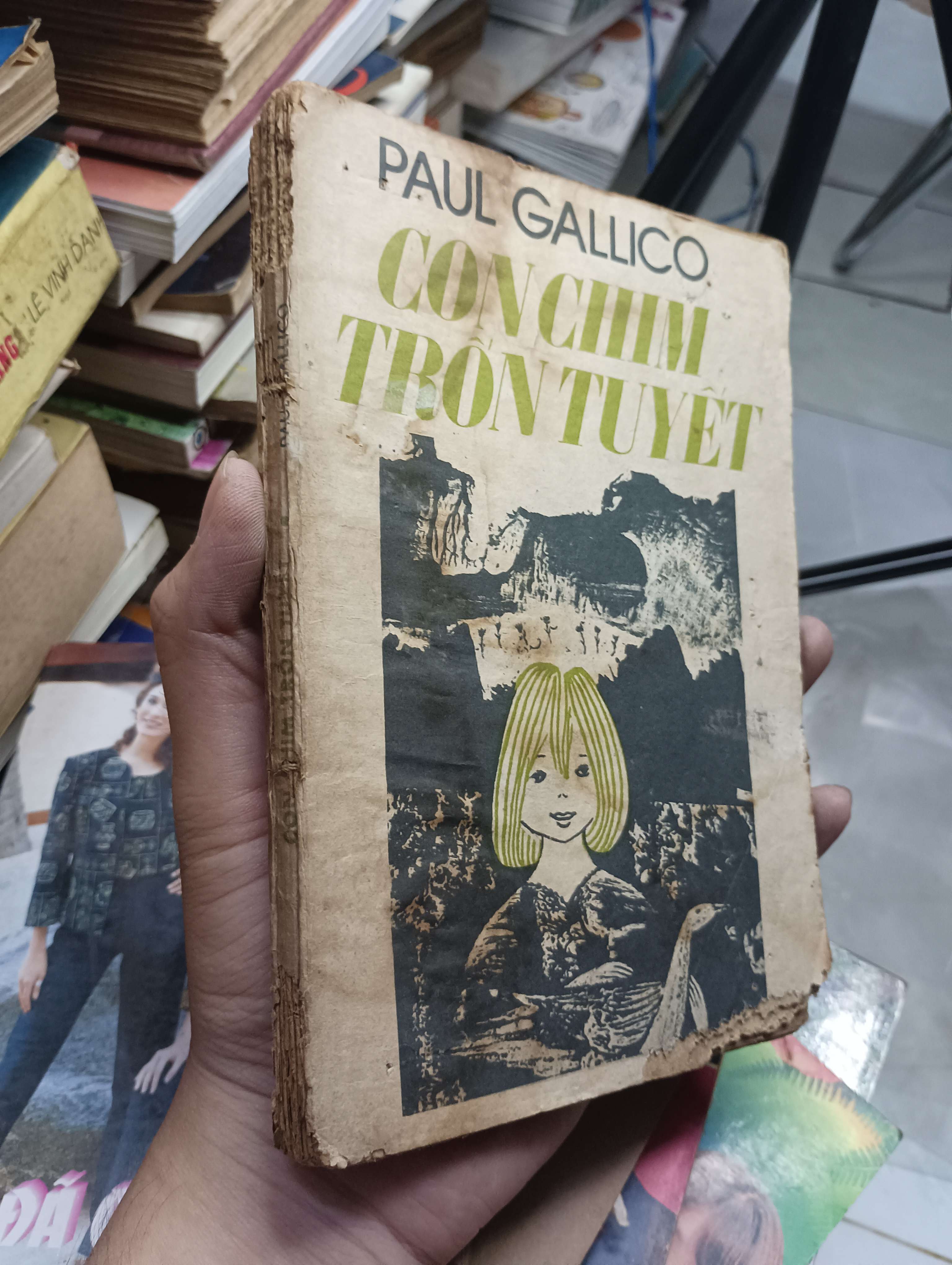 Con chim tròn tuyết - Paul Gallico 1986 70% ố bung gáy rách nhẹ 1 góc bìa trước (Văn học nước ngoài) HLSC