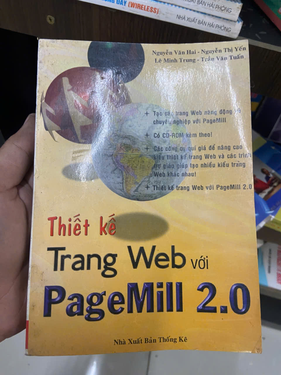 Thiết kế trang web với PageMill 2.0 Mới 80% (Sách giáo khoa - giáo trình) VAVO