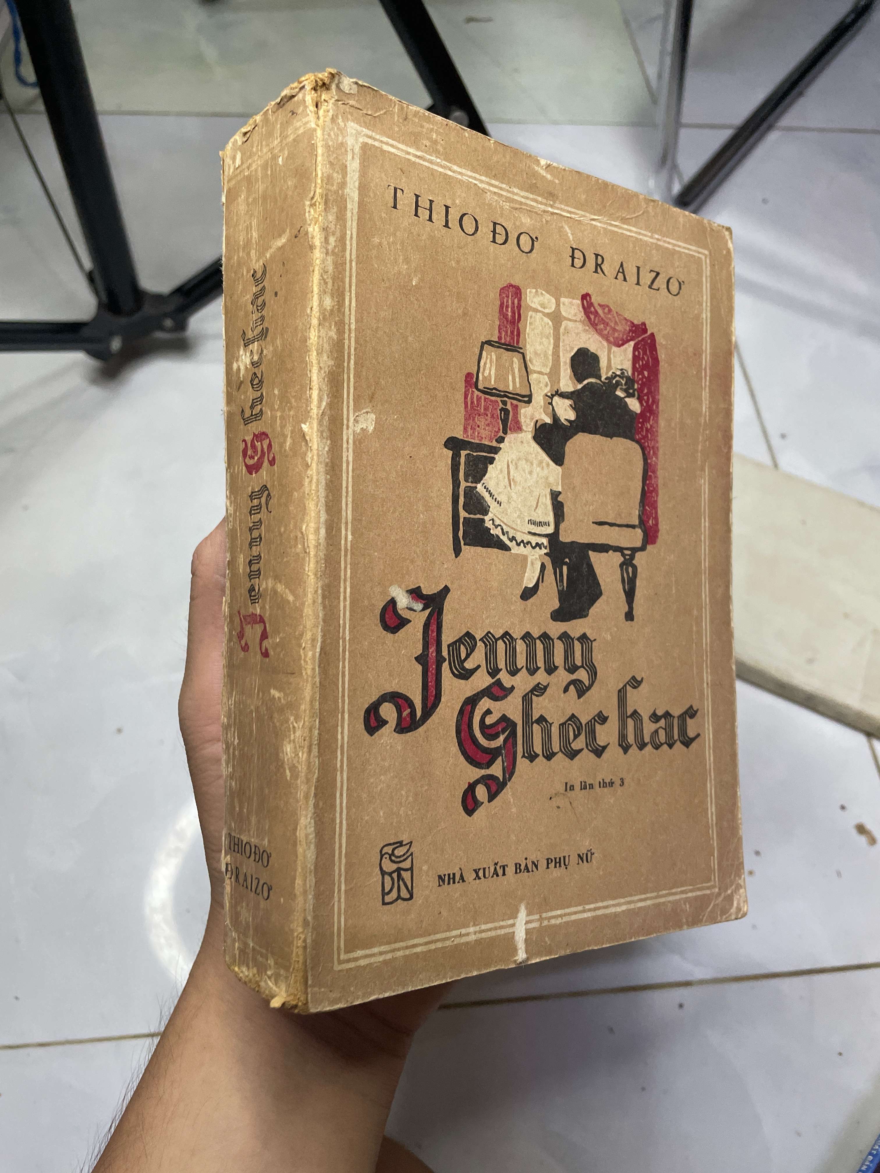 Jenny Ghechac tập 1 - THIOĐƠ ĐRAIZO 1986 70% (Tiểu Thuyết) HLSC