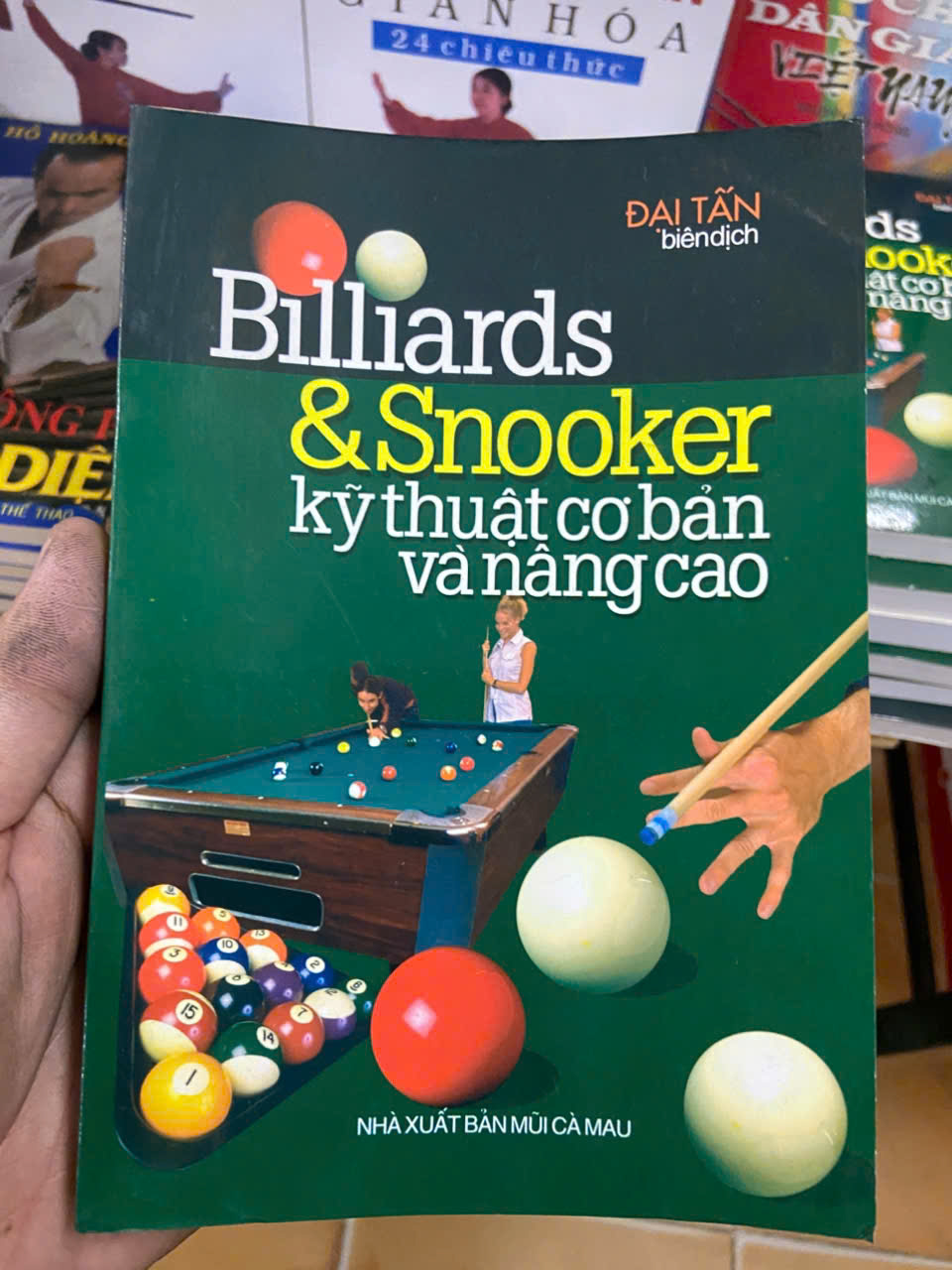 Billiards & Snooker kỹ thuật cơ bản và nâng cao Mới 80% (Sách kiến thức tổng hợp) VAVO