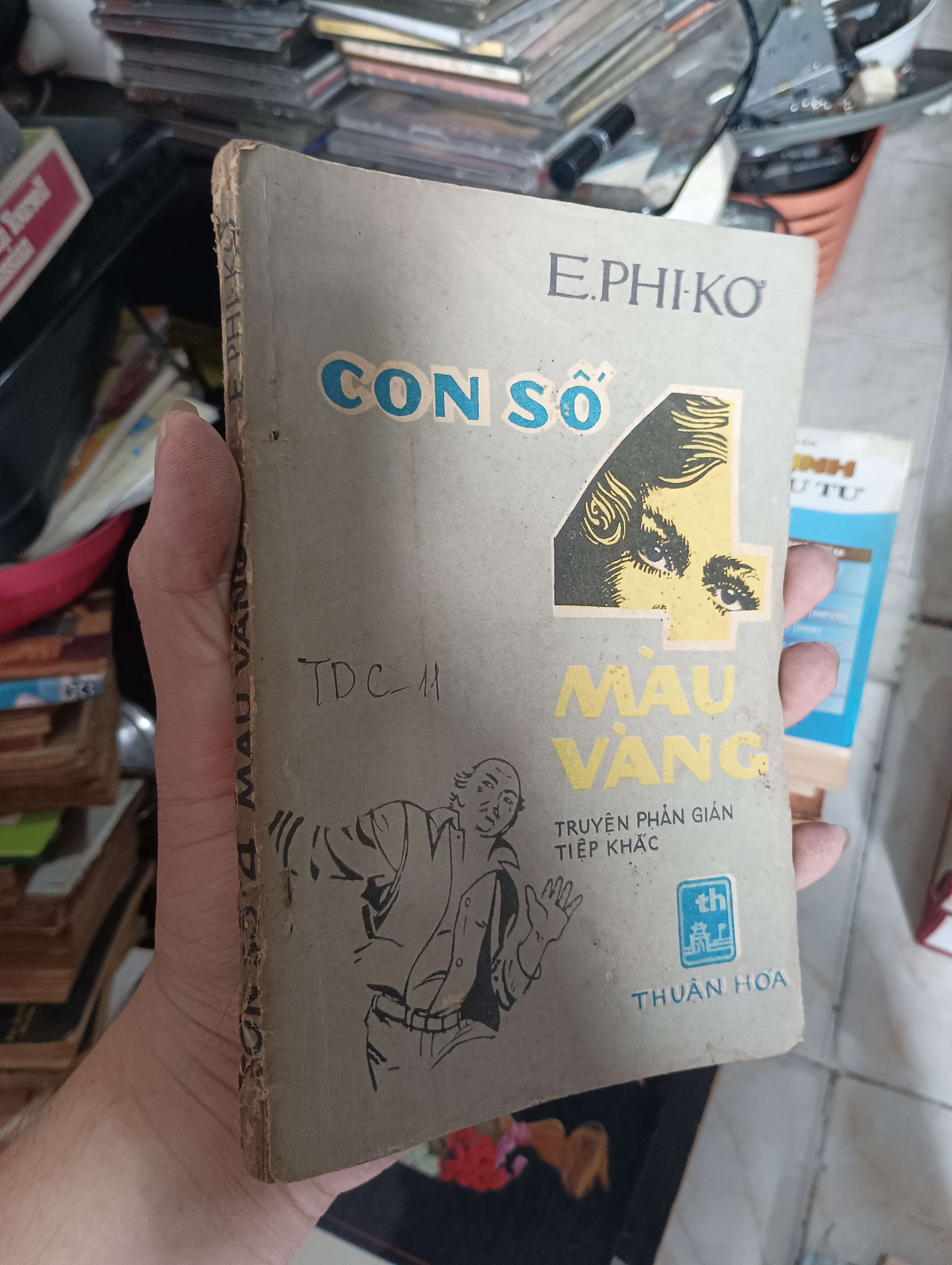 Con số 4 màu vàng - E. Phi-ko 1984 (Sách văn học) KSX