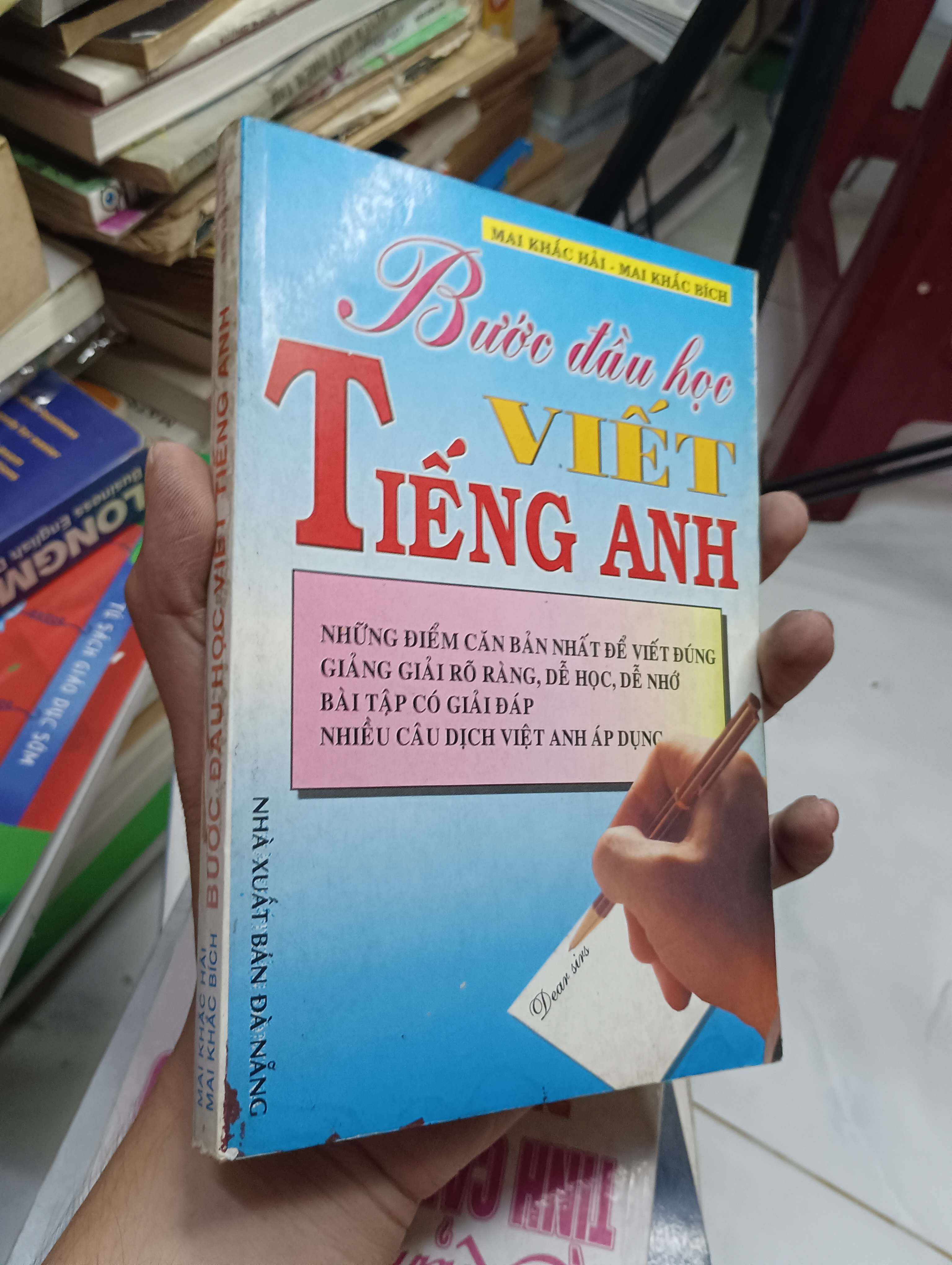 Bước đầu học viết tiếng Anh - Mai Khắc Hải & Mai Khắc Bích 2009 80% ố (Sách tự học tiếng Anh) HLSC