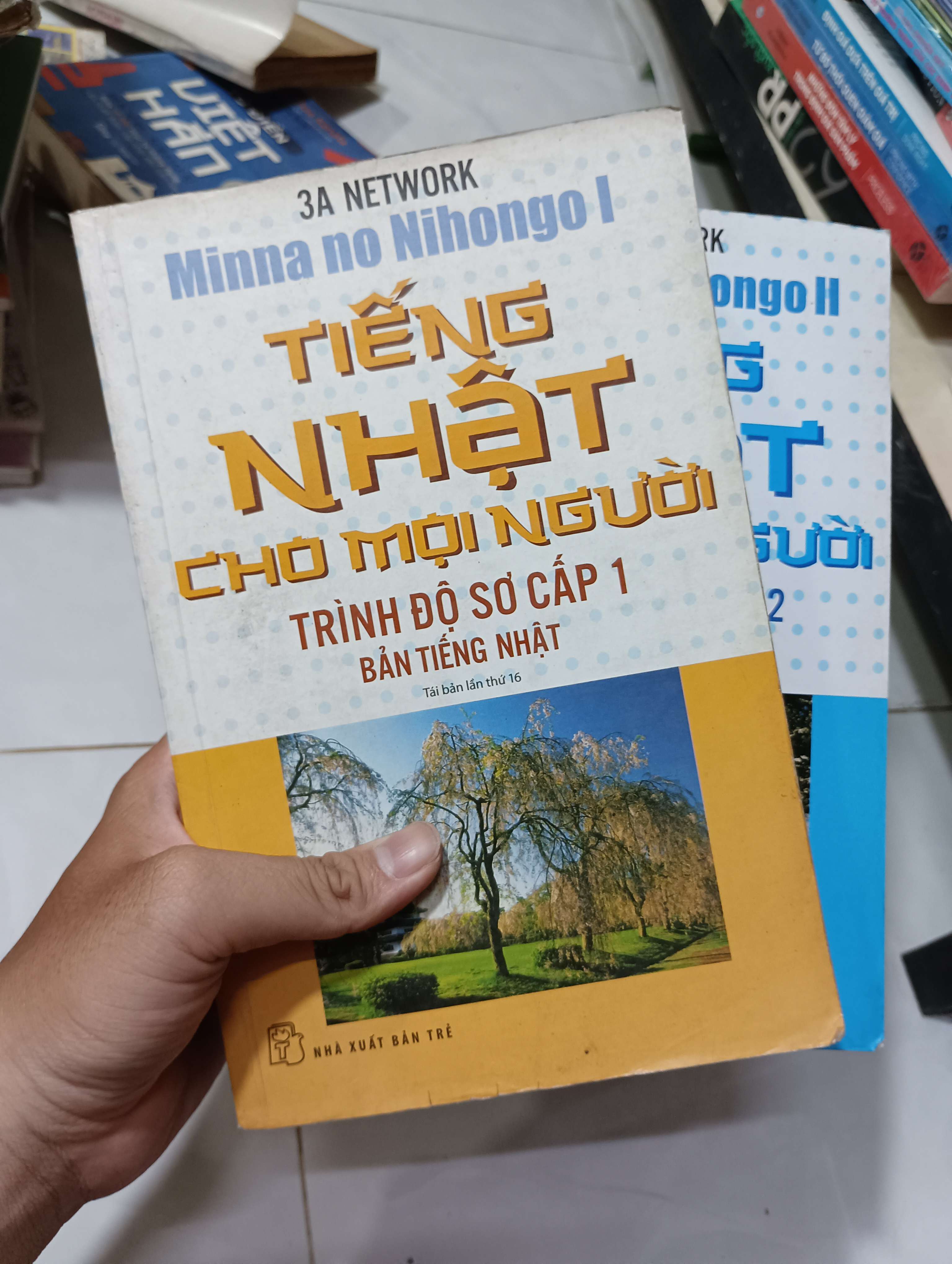 Tiếng Nhật cho mọi người (Trình độ sơ cấp 1 &2) 2017 70 ố có viết (Sách học tiếng Nhật) HLSC