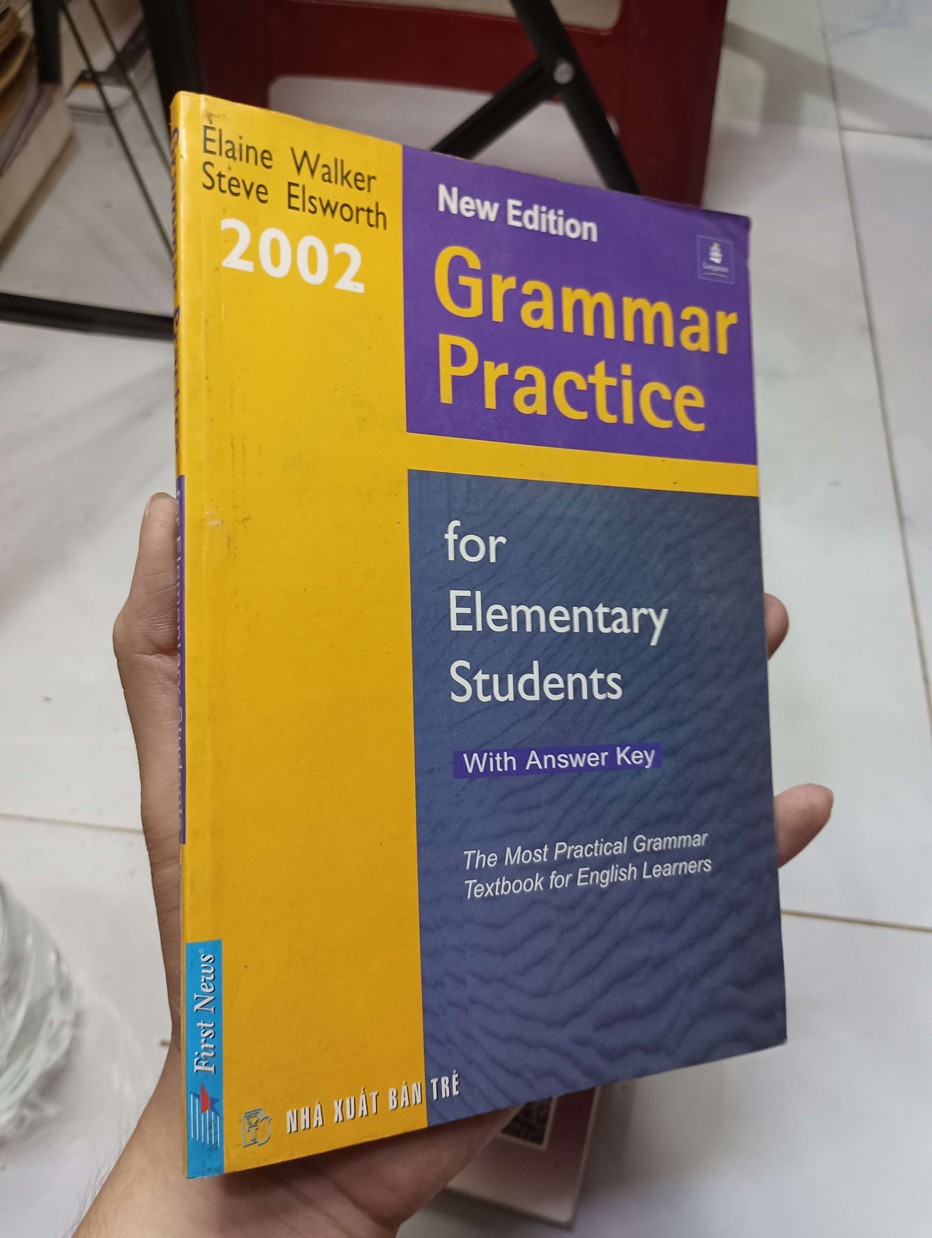 Grammar Practice for Elementary Students - Elaine Walker & Steve Elsworth 2007 80% ố (Sách học ngoại ngữ) HLSC