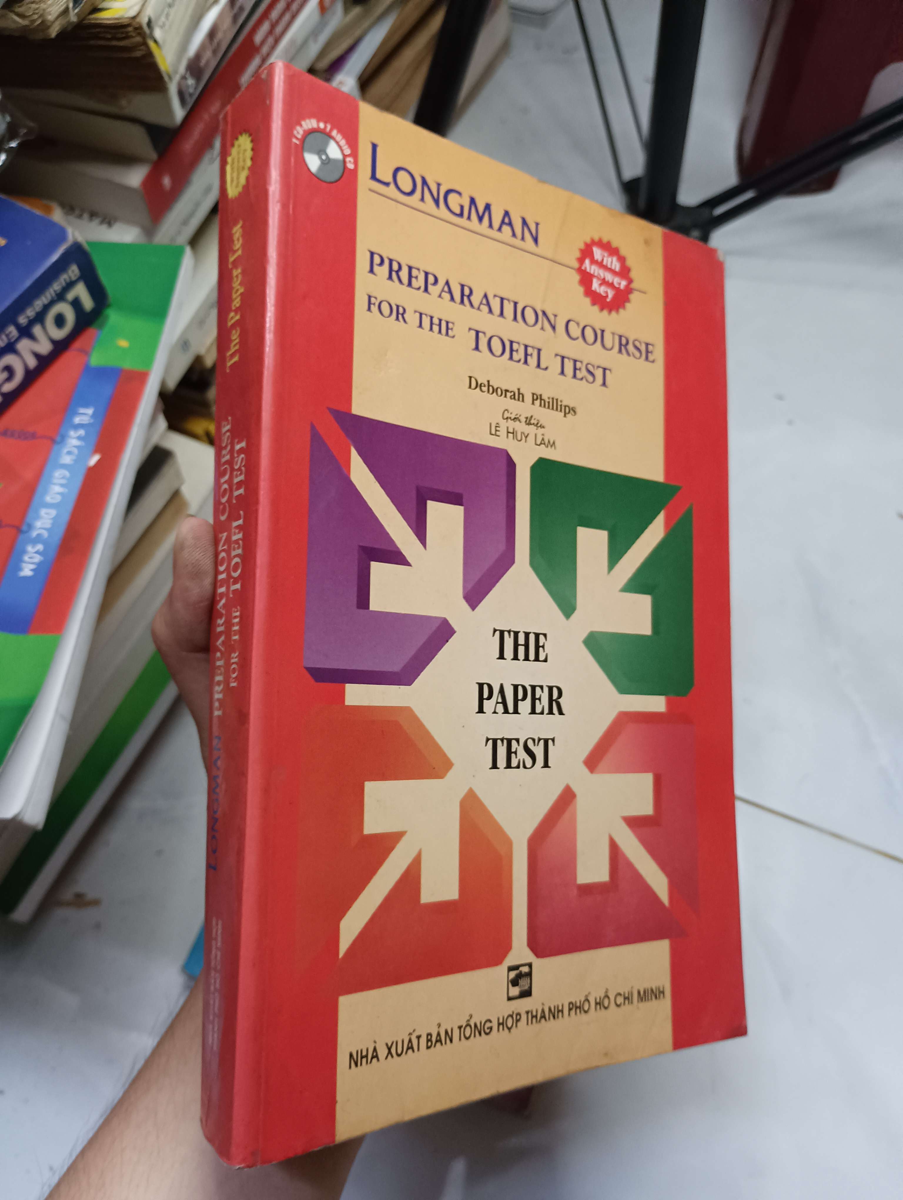 Preparation Course For The TOEFL Test - The Paper Test (Deborah Phillips) 2005 80% ố (Sách học ngoại ngữ) HLSC