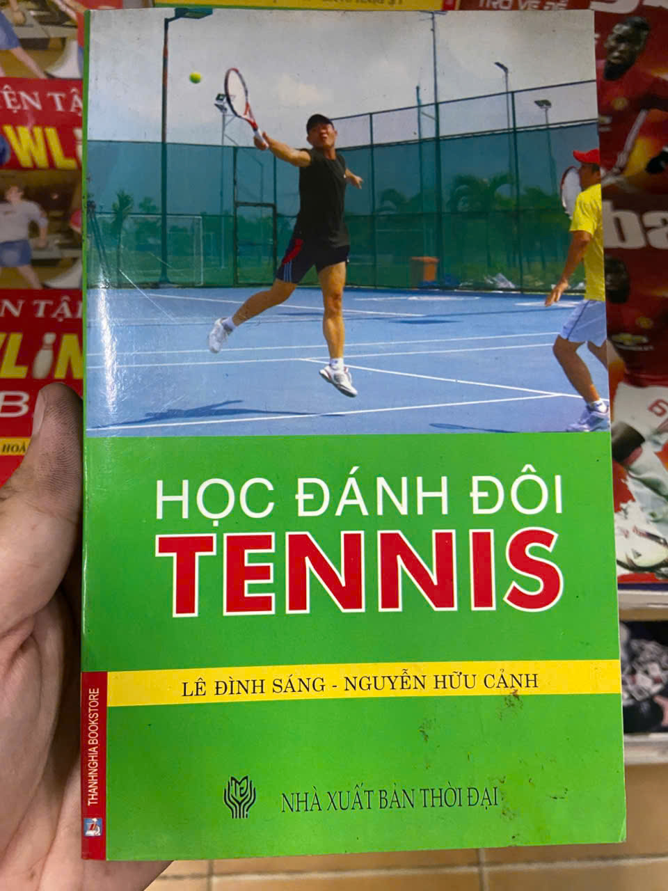Học đánh đôi Tennis - Lê Đình Sáng Mới 80% (Sách kiến thức tổng hợp) VAVO