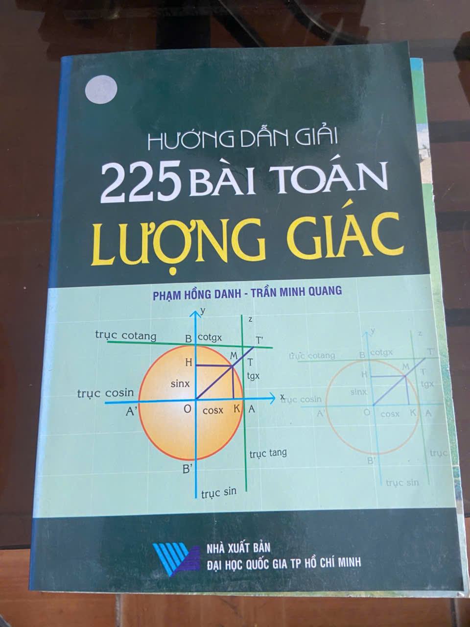 Hướng dẫn giải 225 bài lượng giác - Phạm Hồng Danh, Trần Minh Quang Mới 80% (Sách giáo khoa - giáo trình) VAVO