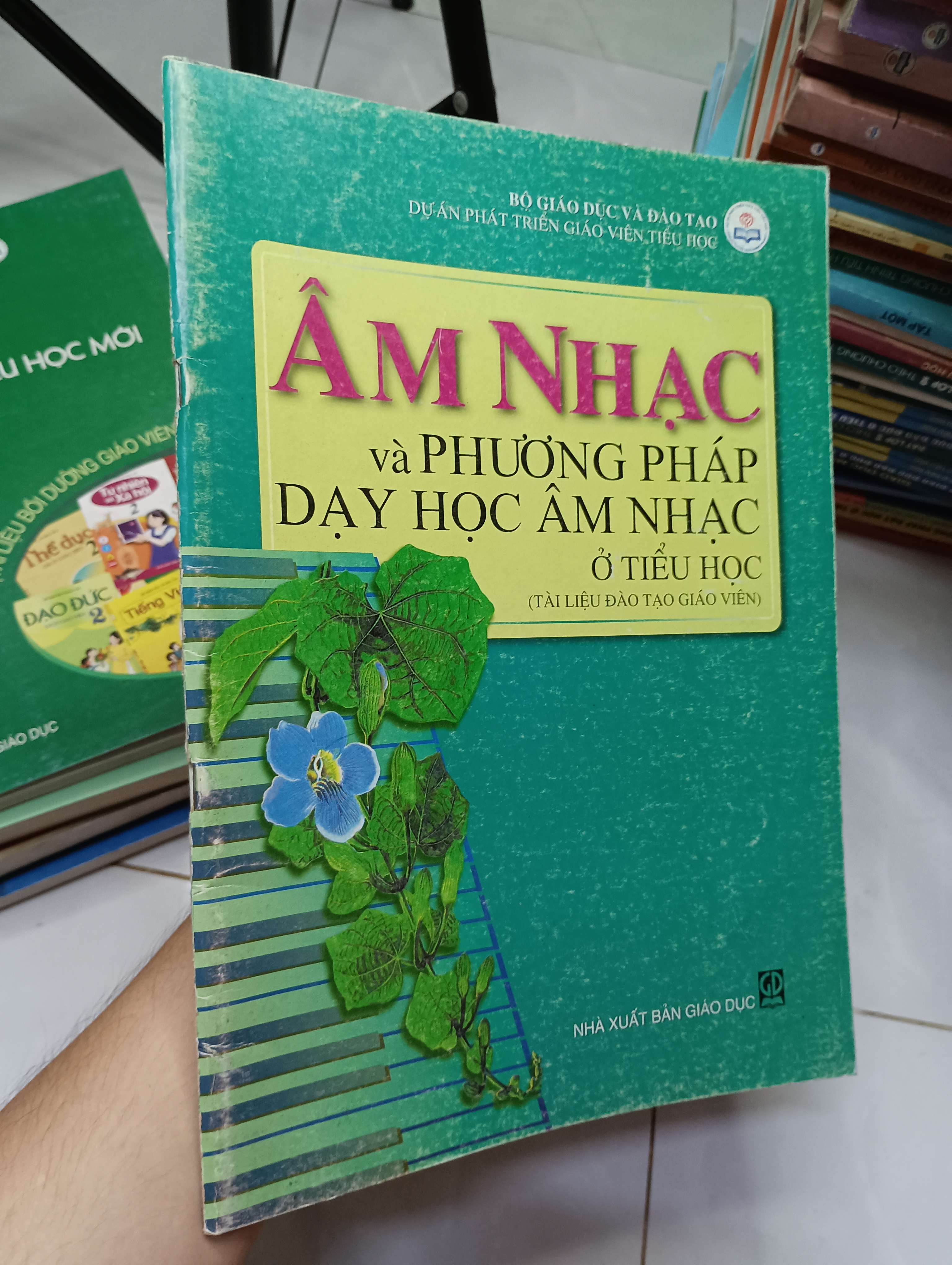 Âm nhạc và phương pháp dạy học âm nhạc ở tiểu học (Tài liệu đào tạo giáo viên) 2006 80% (Sách giáo khoa - giáo trình) HLSC