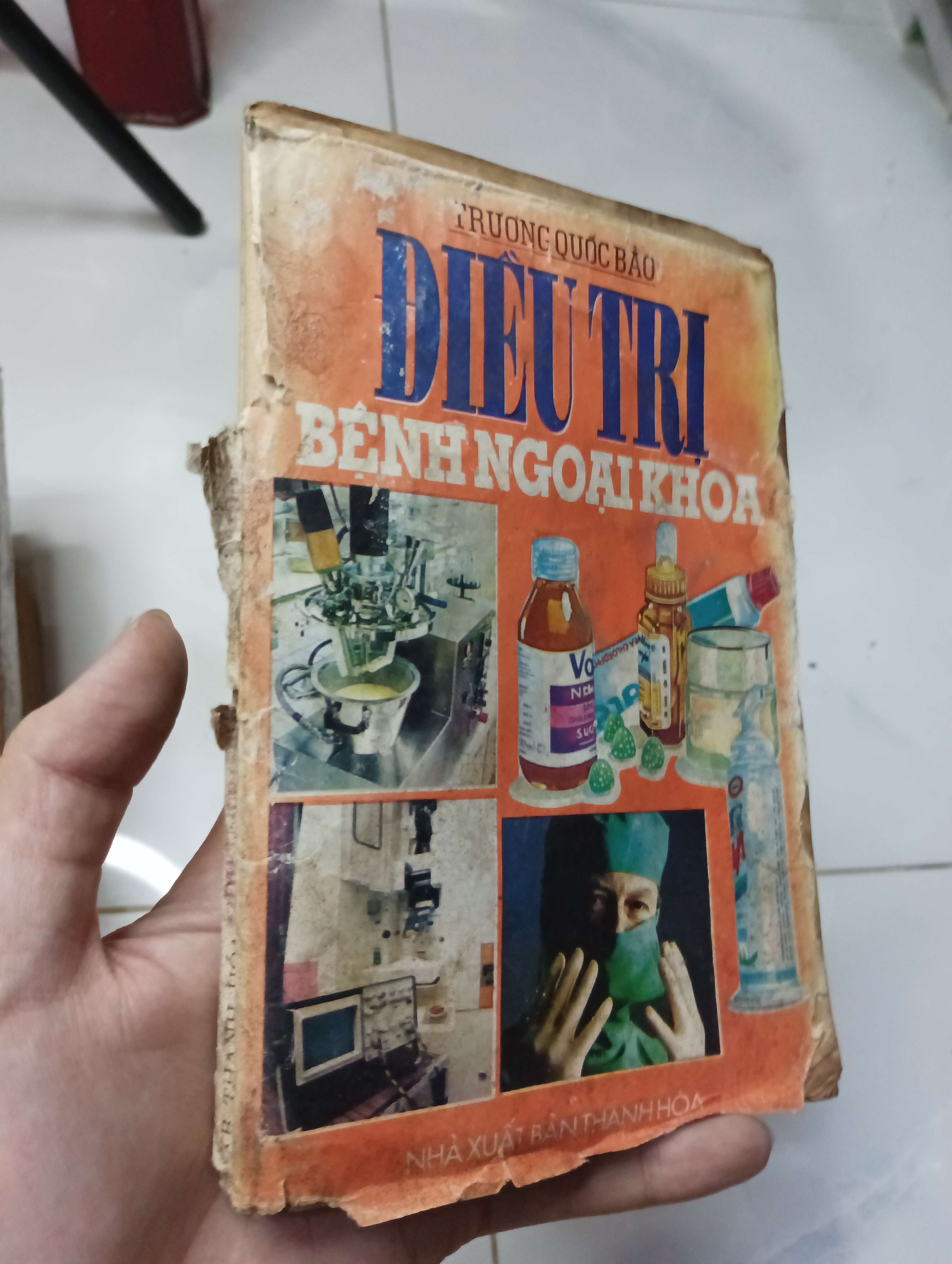 Điều trị bệnh ngoại khoa (Ngoại khoa trị liệu) - Lâm Văn Bảng 1994 70% rách bìa (Sách Y học - Sức khỏe - Thể thao) HLSC