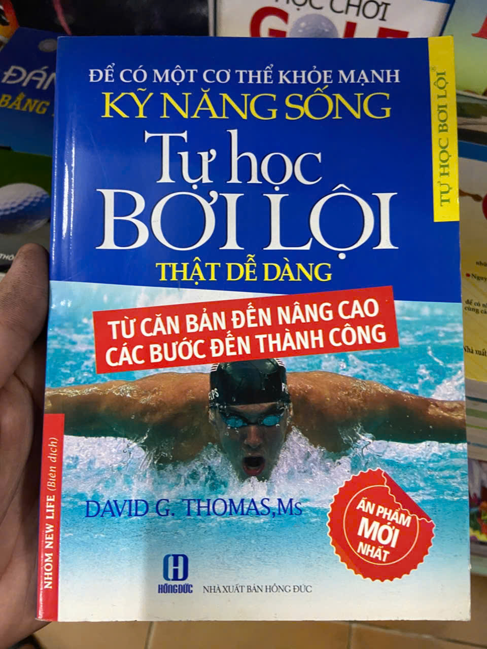 Tự học bơi lội thật dễ dàng Mới 80% (Sách kiến thức tổng hợp) VAVO
