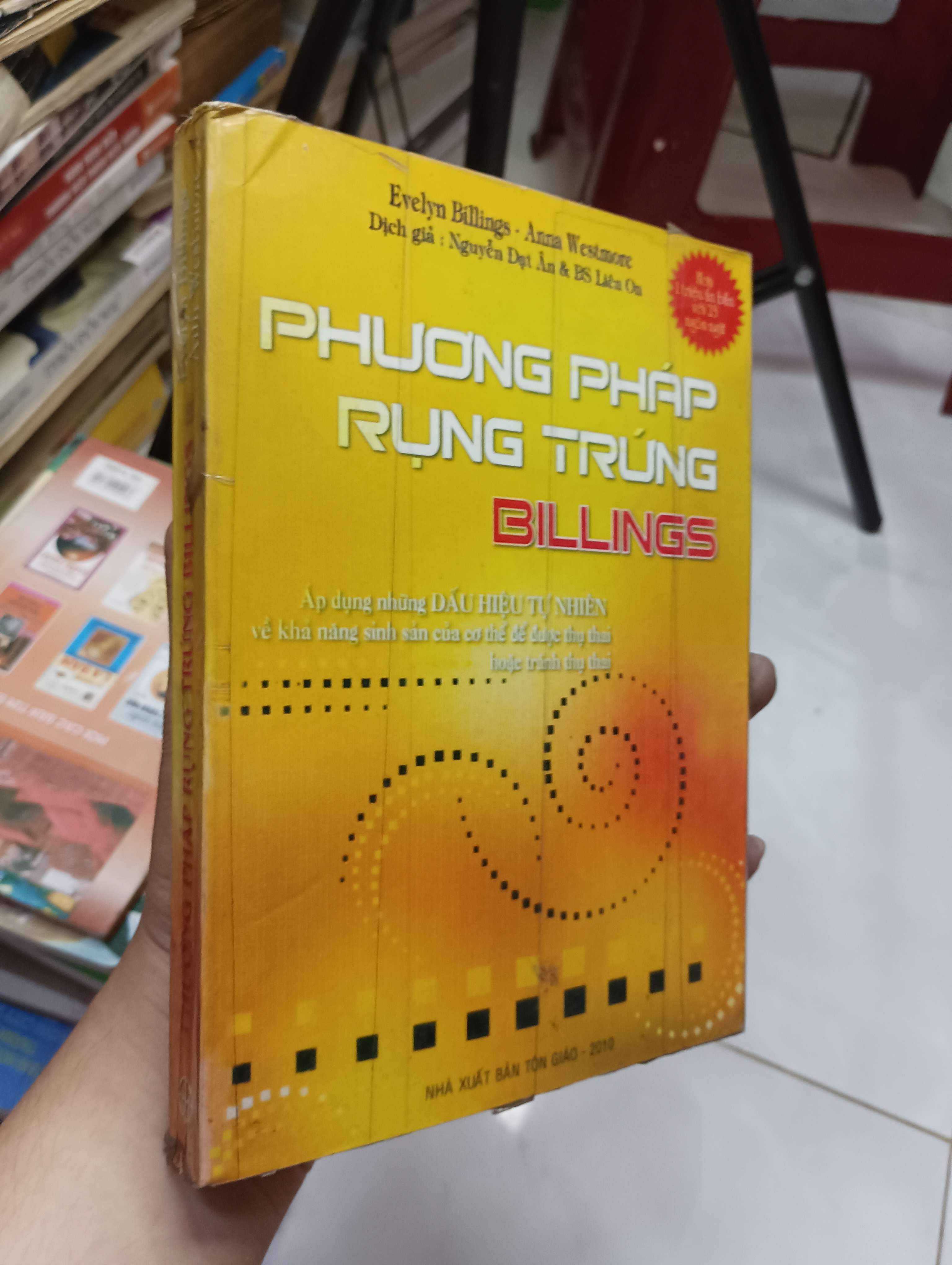 Phương Pháp Rụng Trứng Billings - Evelyn Billings & Anna Westmore 2010 80% ố (Sách Y học - Sức khỏe - Thể thao) HLSC