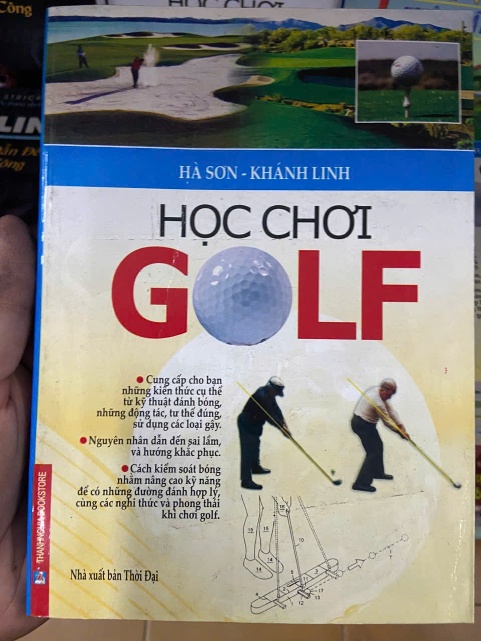 Học chơi GOLF - Hà Sơn Mới 80% (Sách kiến thức tổng hợp) VAVO