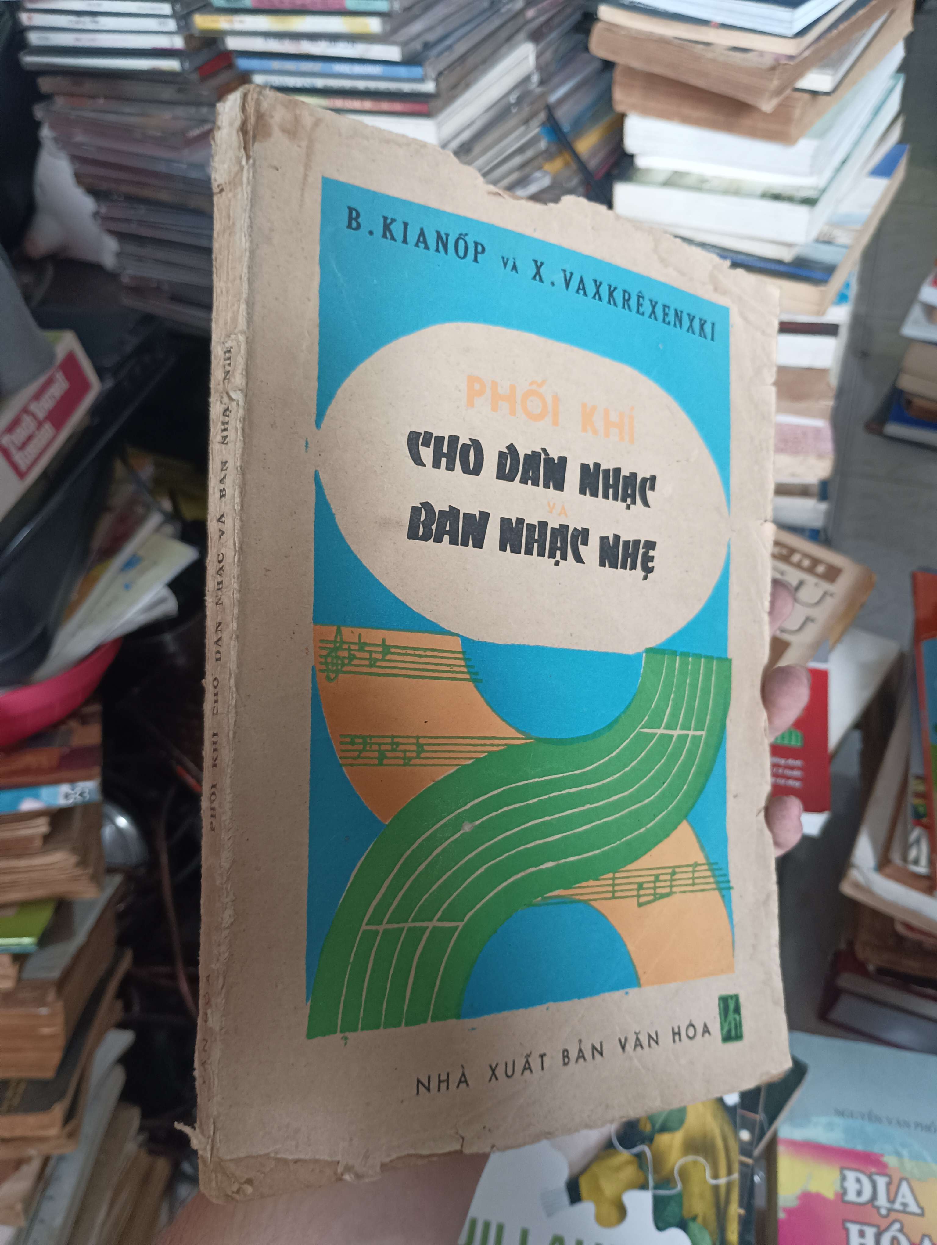 Phối khí cho dàn nhạc và ban nhạc nhẹ - B. Kianốp & X. Vaxkrêxenxki 1986 (Sách kiến thức tổng hợp) KSX