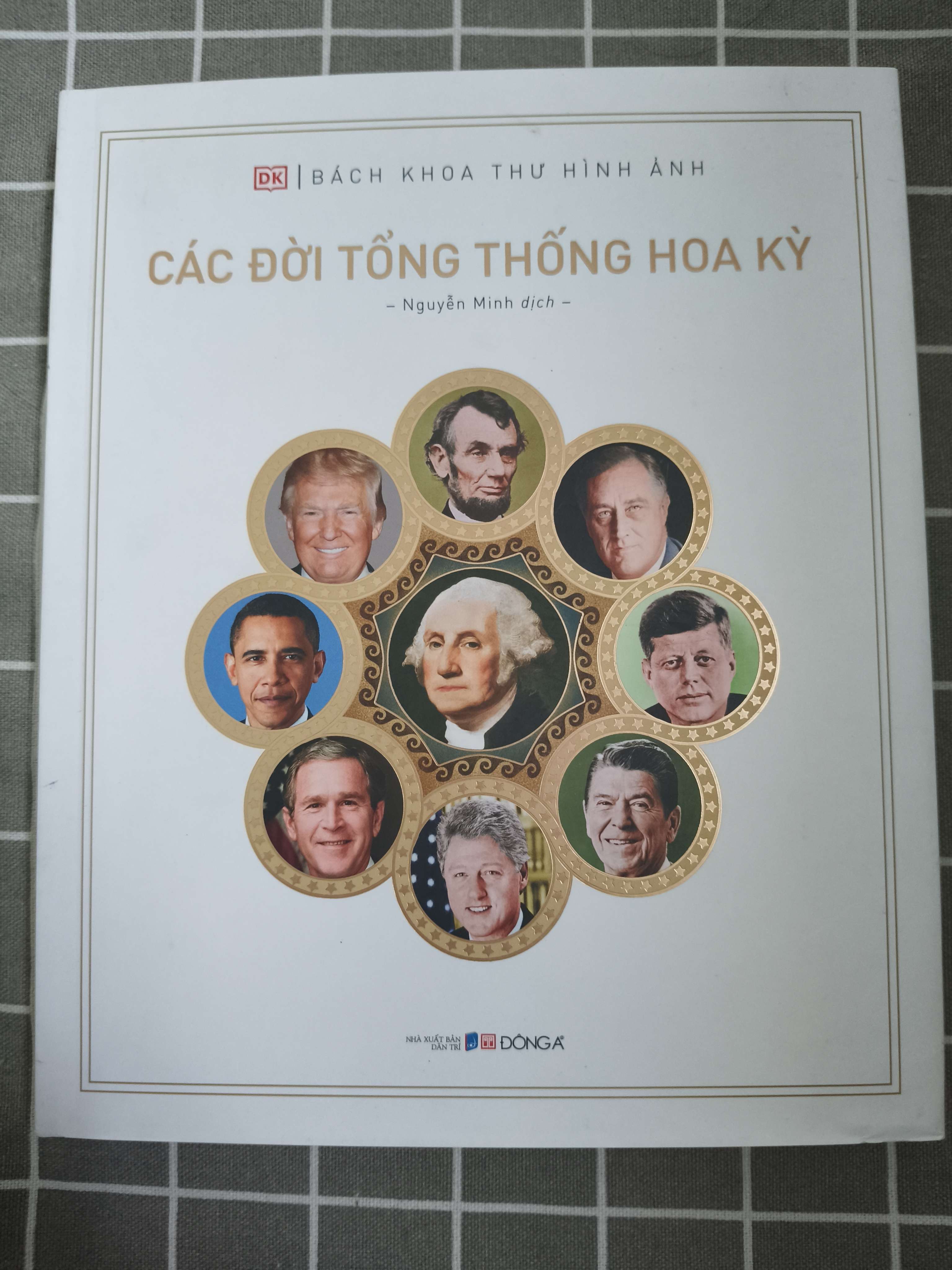 Các đời tổng thống Hoa Kỳ - 2020 - 205 trang - Bìa cứng (Lịch sử thế giới) ANTQ