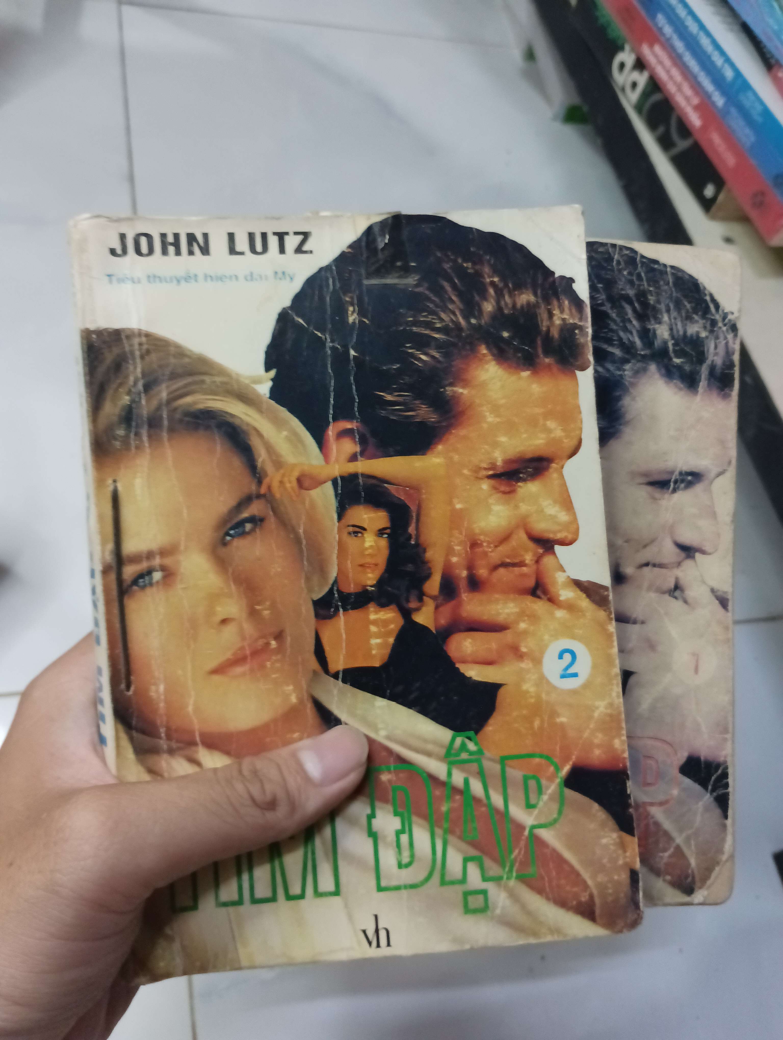 Tìm đập (Tập 1 & Tập 2) - John Lutz 1992 70% bìa xấu (Tiểu Thuyết) HLSC
