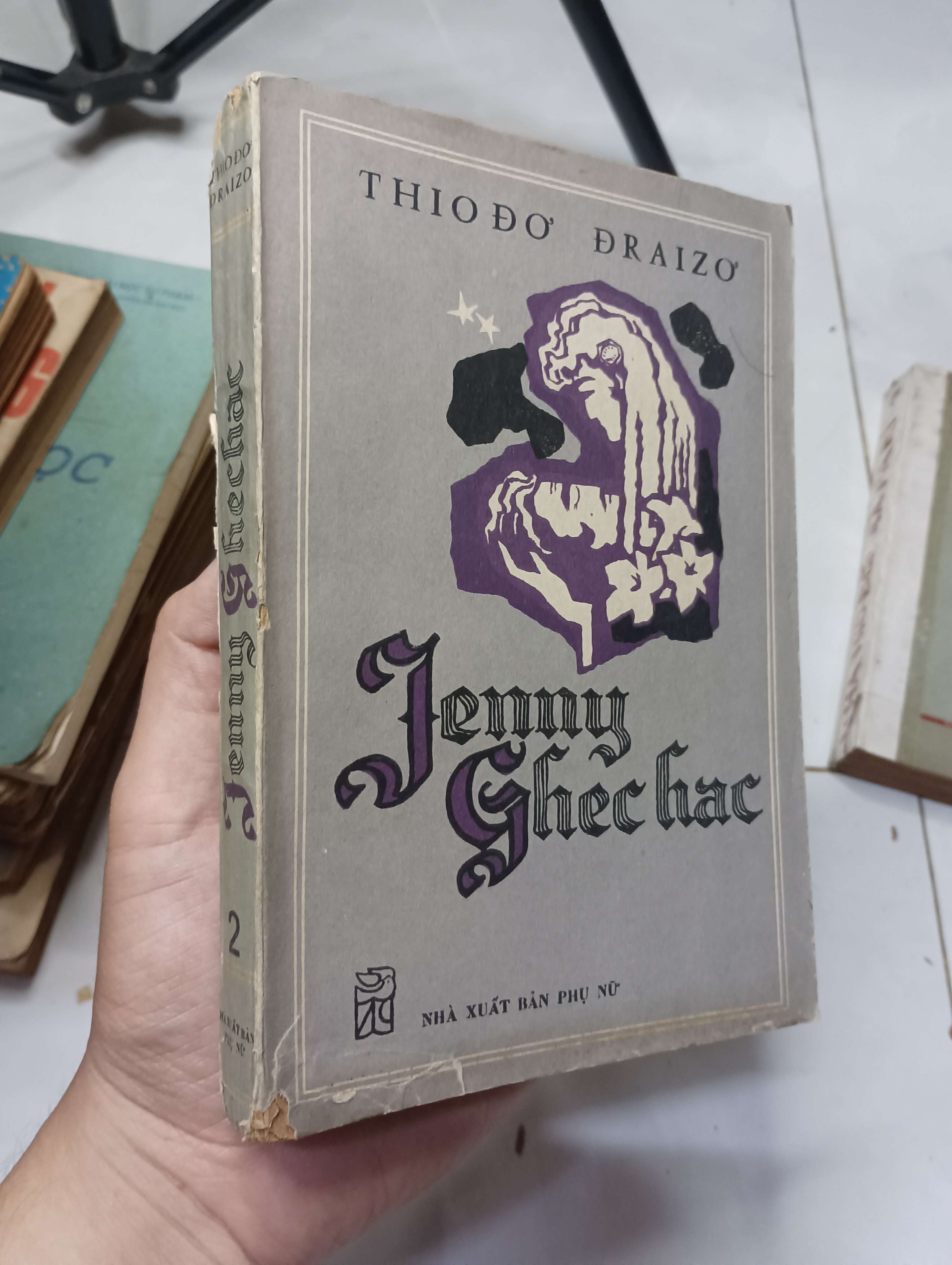 Jenny Ghechac (Tập 2) - Thiođơ Đraizo 1985 70% gáy xấu (Văn học nước ngoài) HLSC
