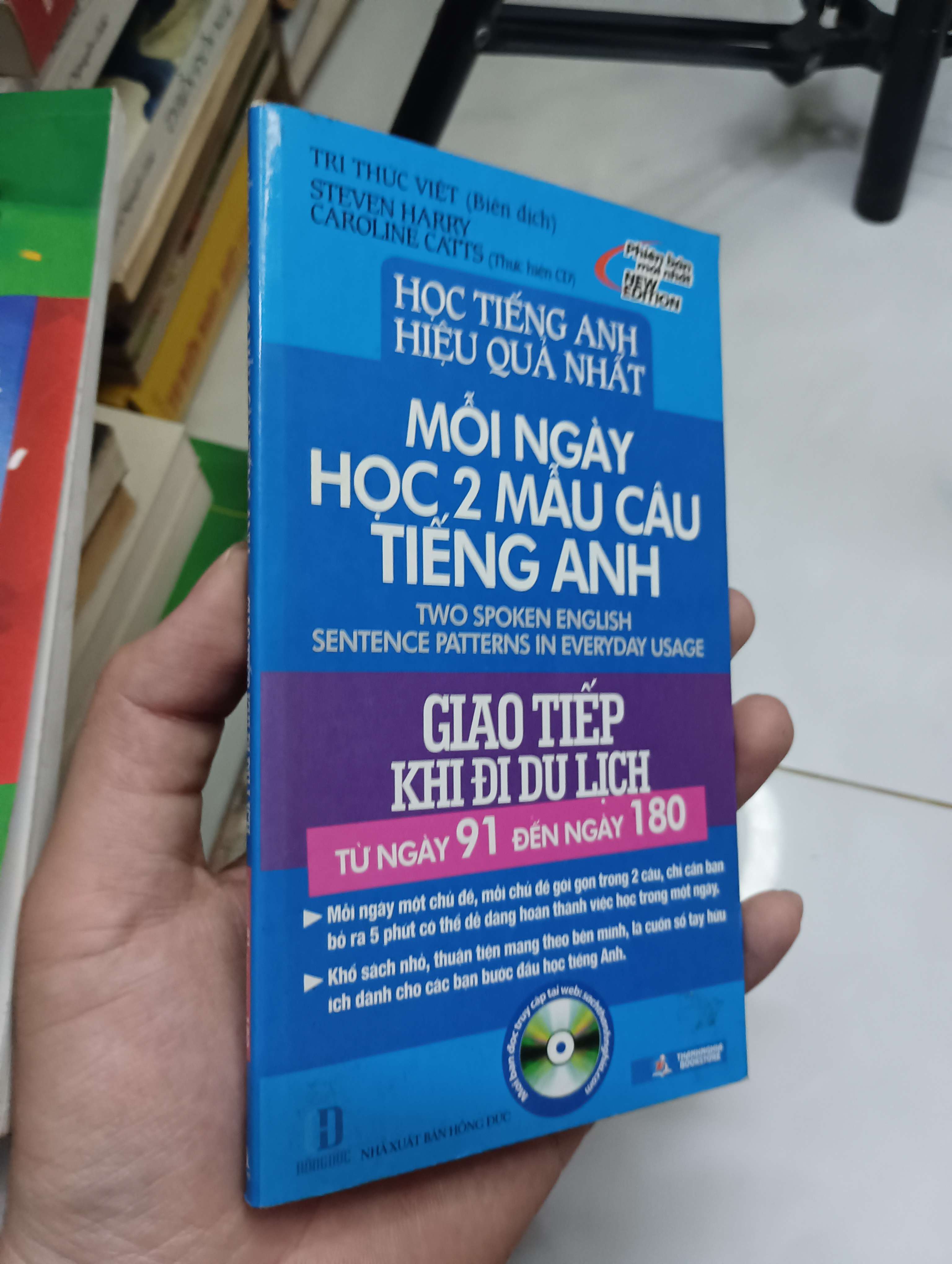 Mỗi ngày học 2 mẫu câu tiếng Anh (Giao tiếp khi đi du lịch - Từ ngày 91 đến ngày 180) 2014 80% ố (Sách học ngoại ngữ) HLSC